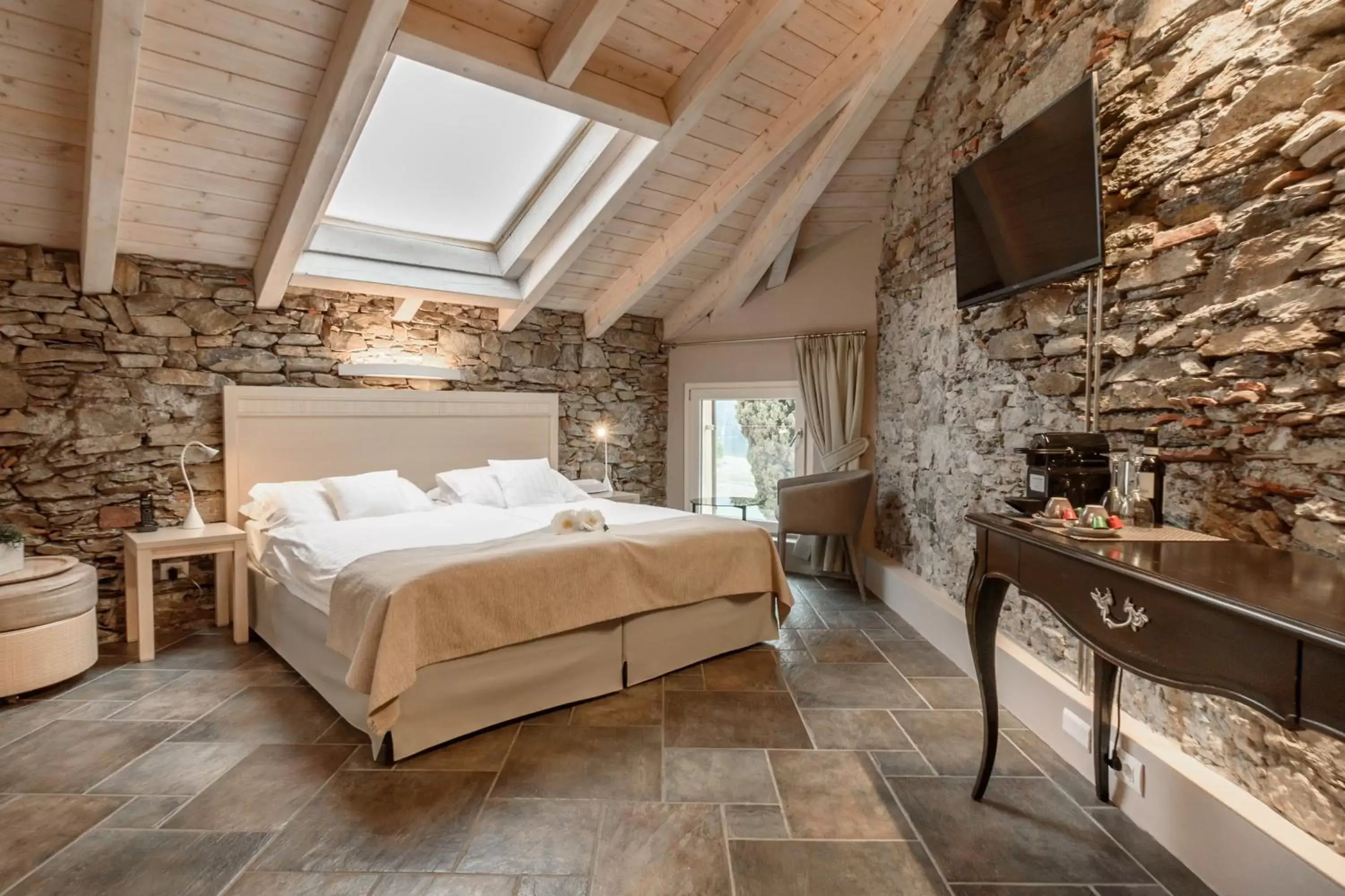 Bedroom in Relais Villa Porta