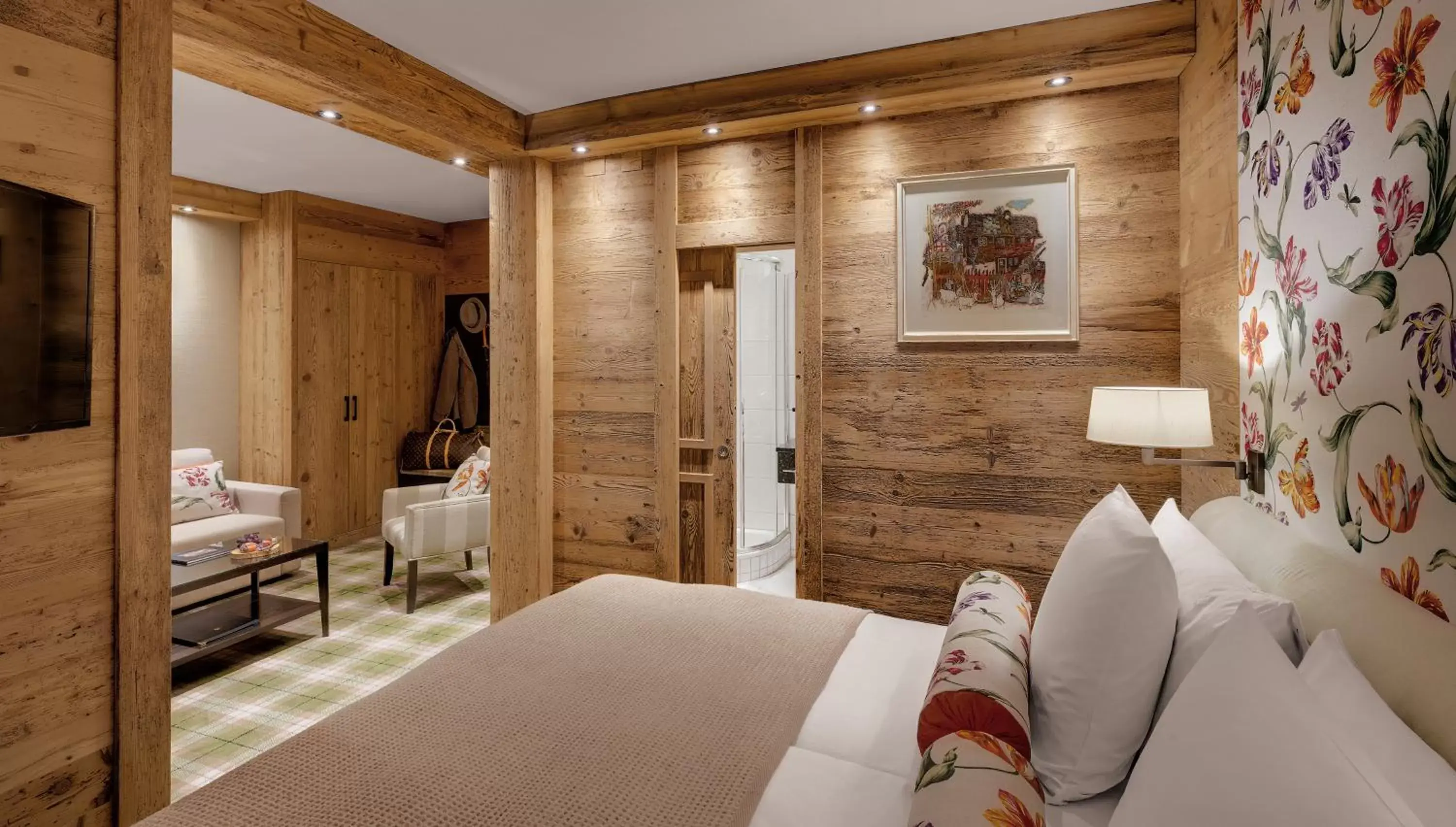 Junior Suite in Morosani Schweizerhof Junior Suite in Morosani Schweizerhof