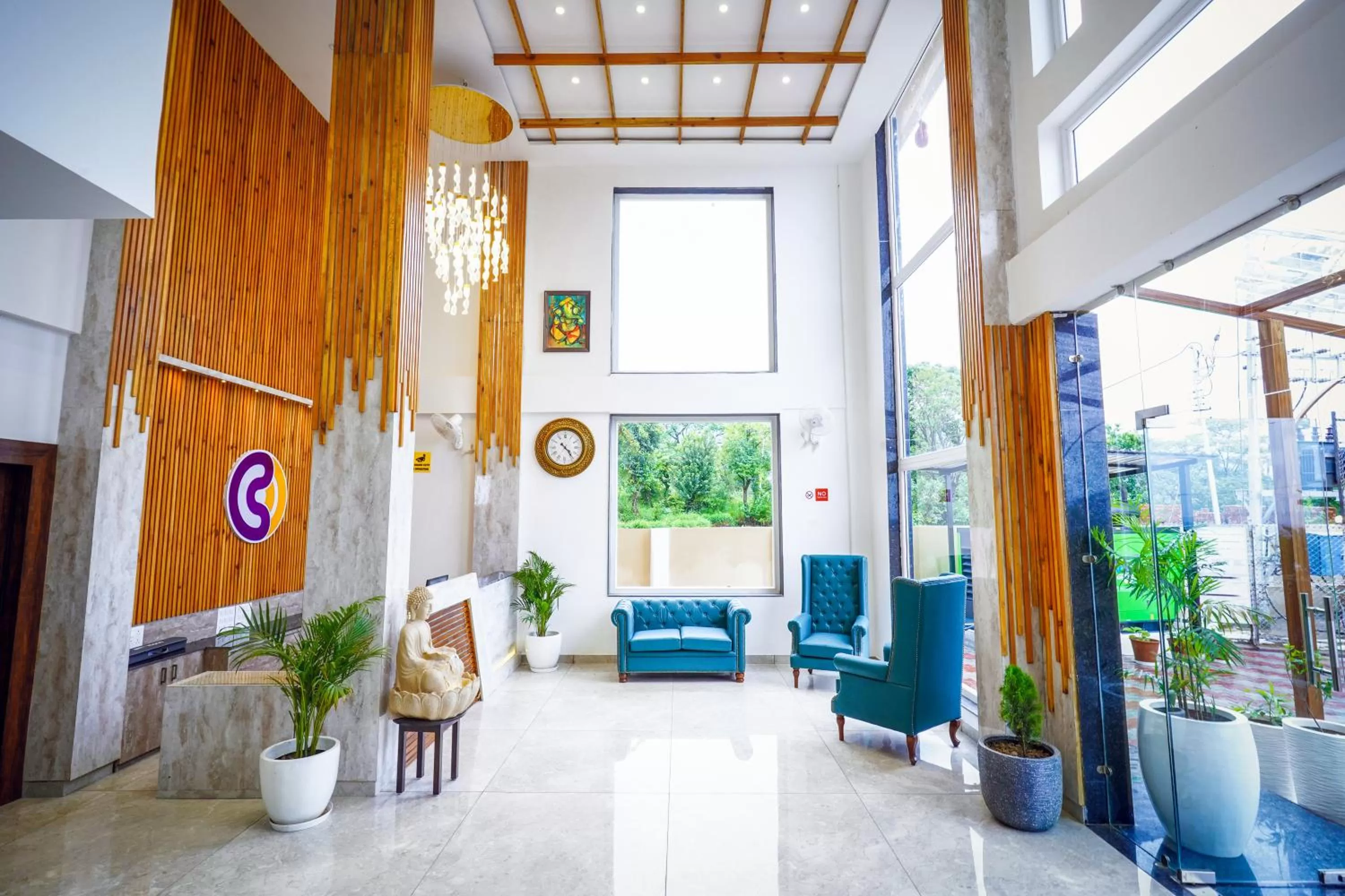 Seating area in Click Collection The Abode, Dharamshala