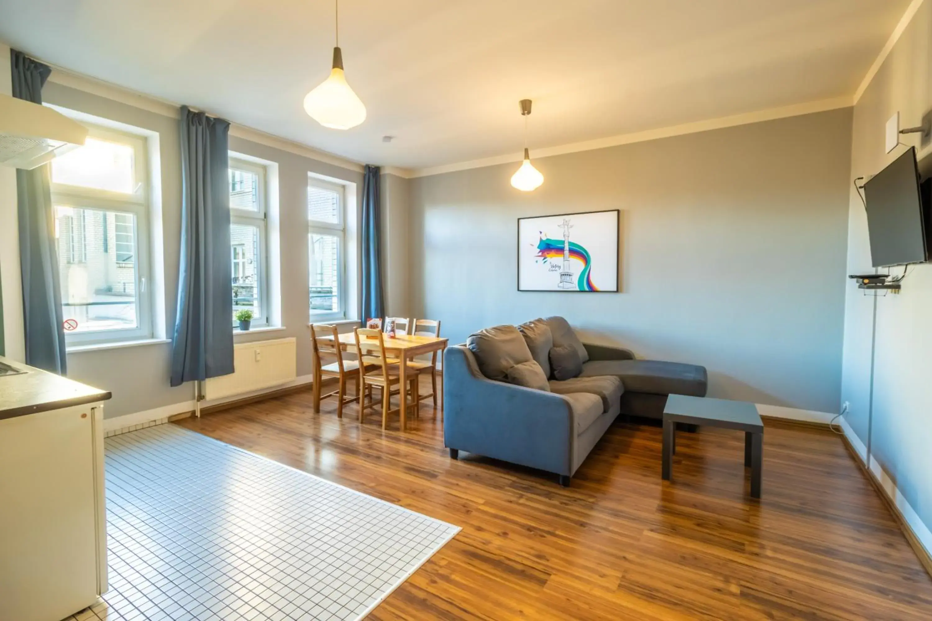 Living room in St Christopher's Apartments Living room in St Christopher's Apartments