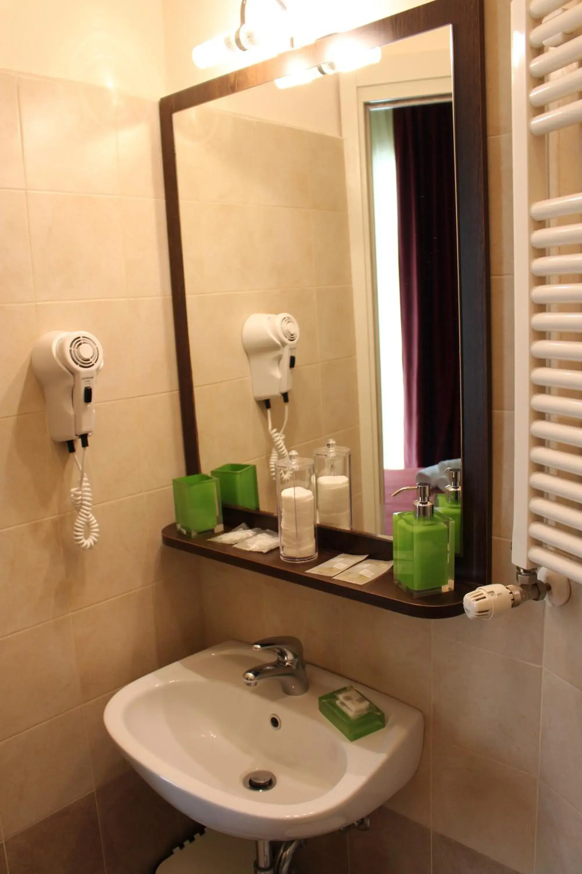Bathroom in Hotel Alibi