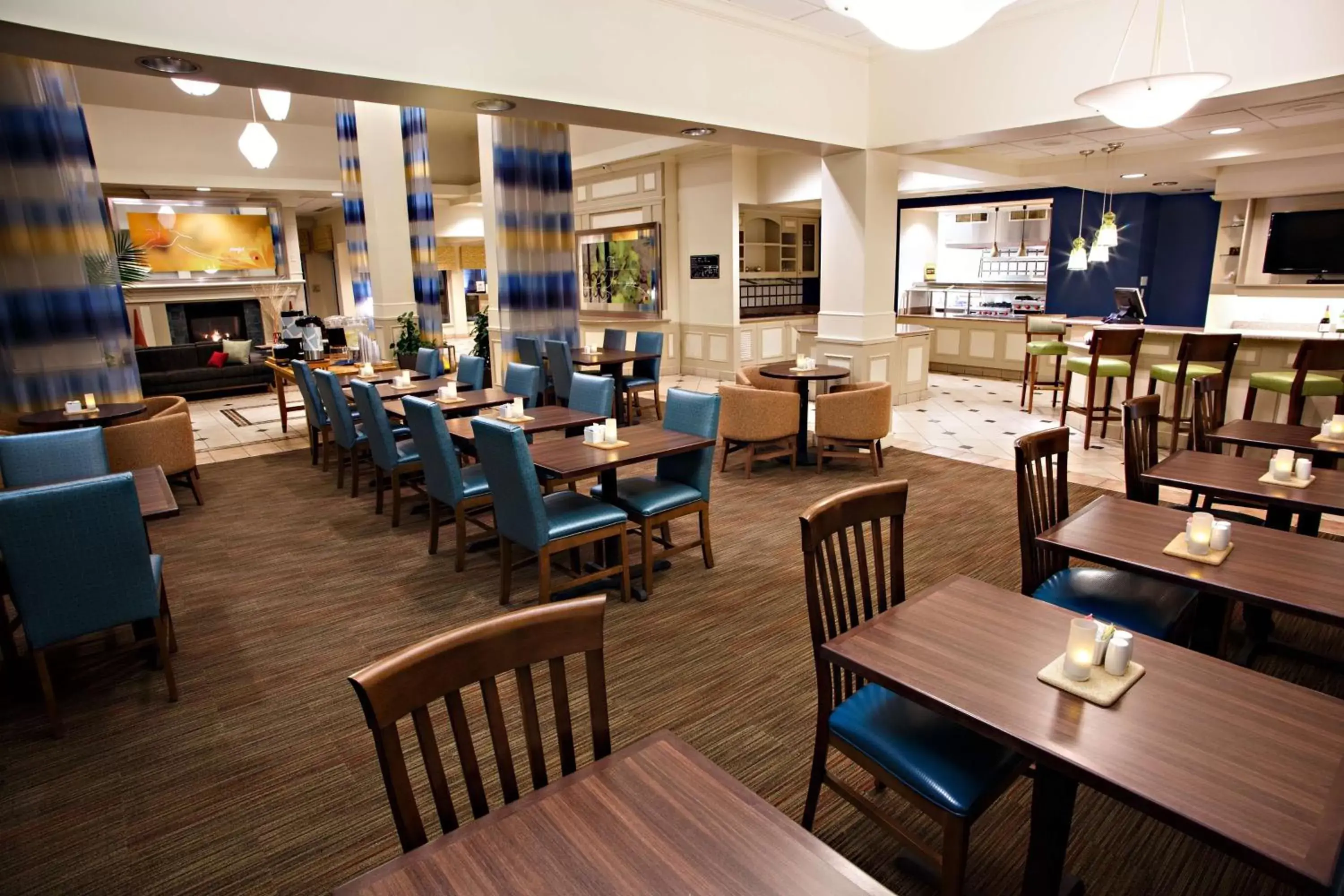 Lobby or reception, Restaurant/Places to Eat in Hilton Garden Inn Gettysburg