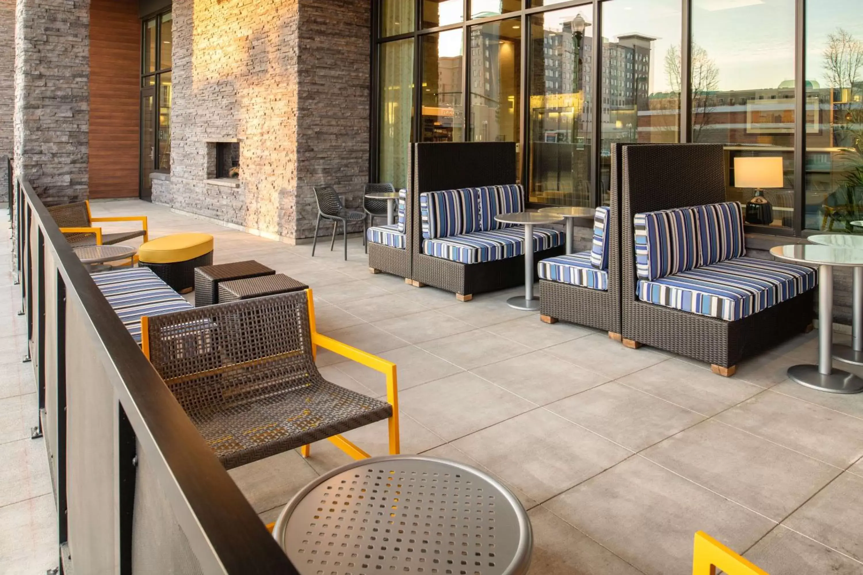 Patio in Home2 Suites By Hilton Boise Downtown