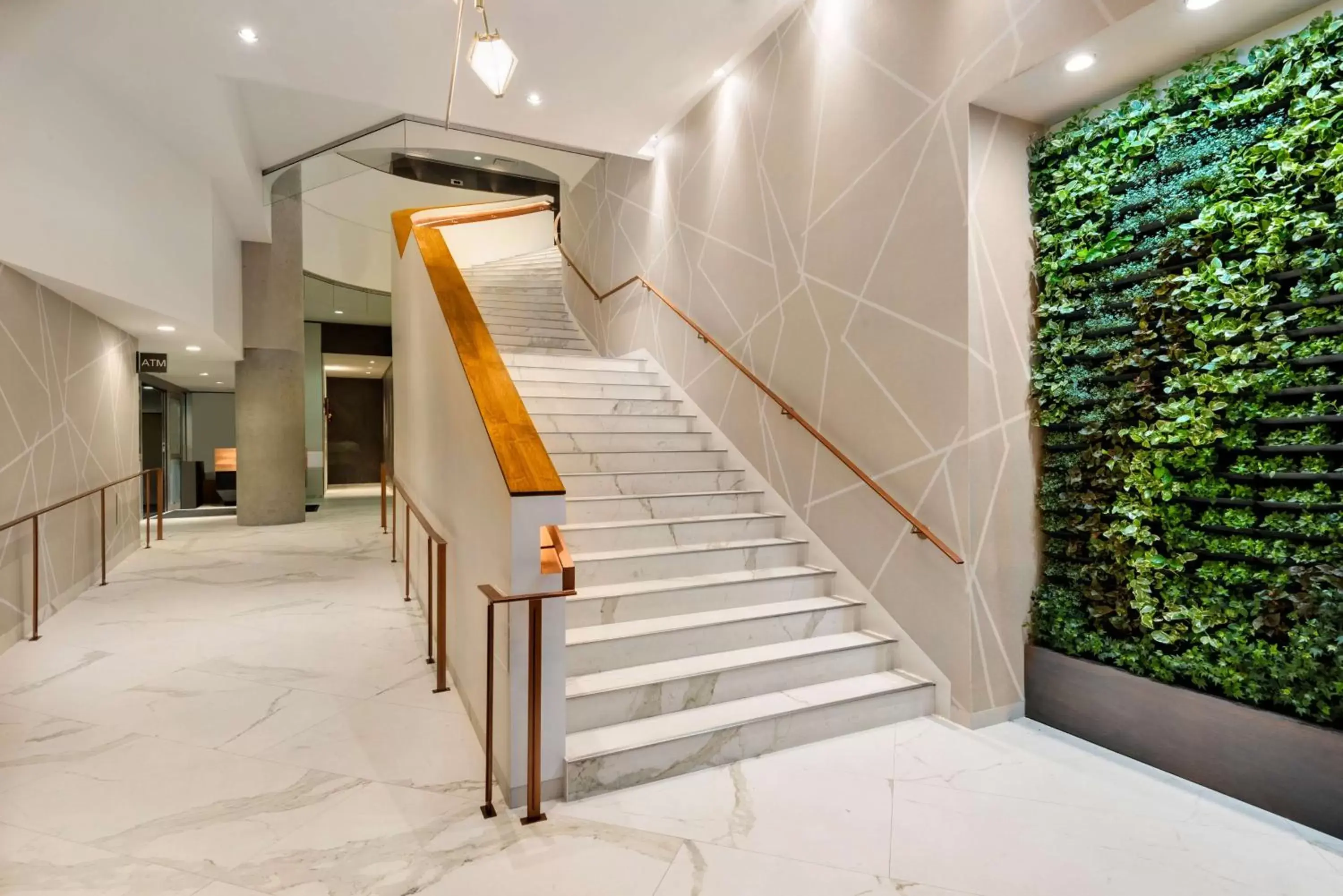 Lobby or reception in Hilton Vancouver Downtown, BC, Canada Lobby or reception in Hilton Vancouver Downtown, BC, Canada