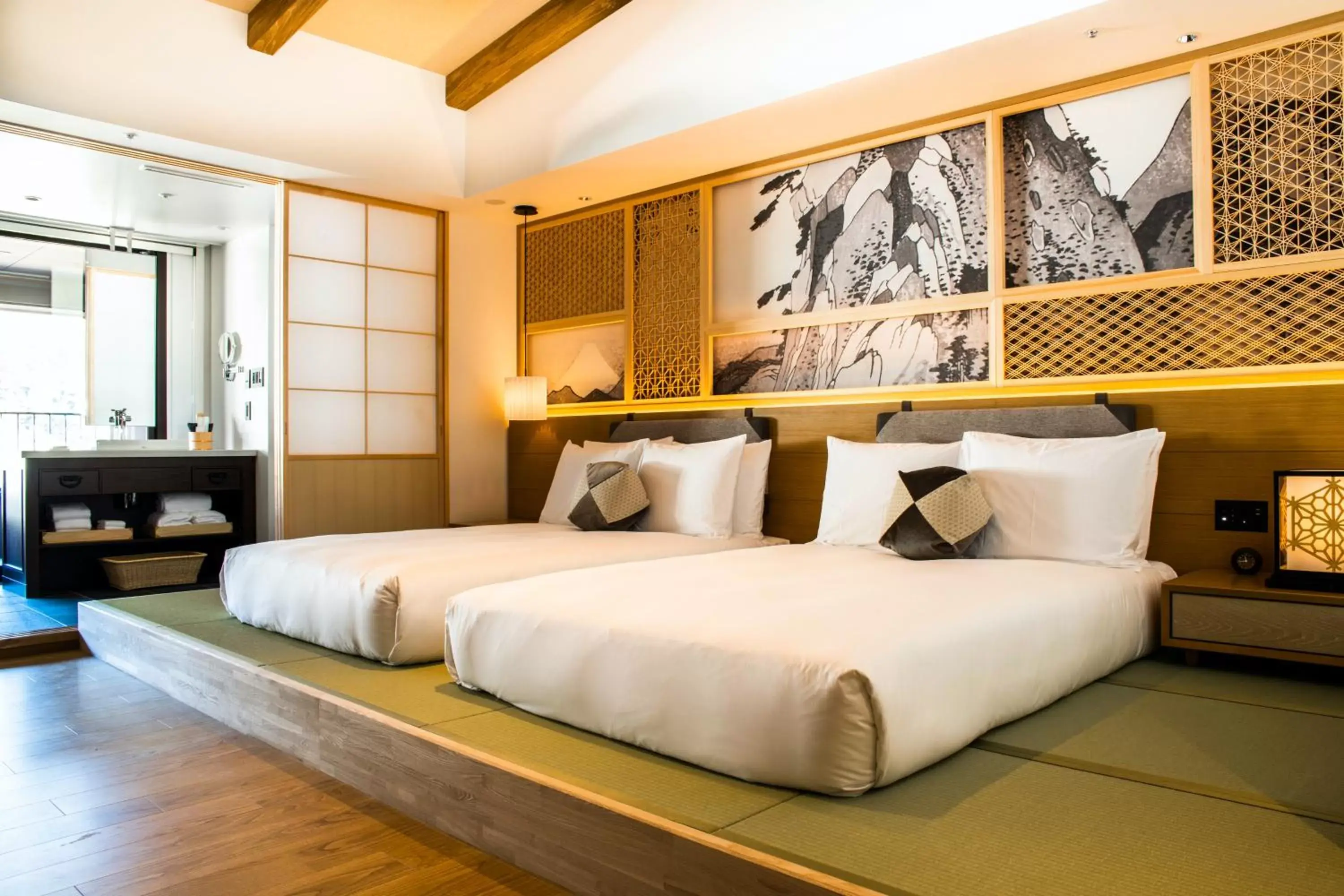 Photo of the whole room, Bed in Hotel Indigo Hakone Gora, an IHG Hotel