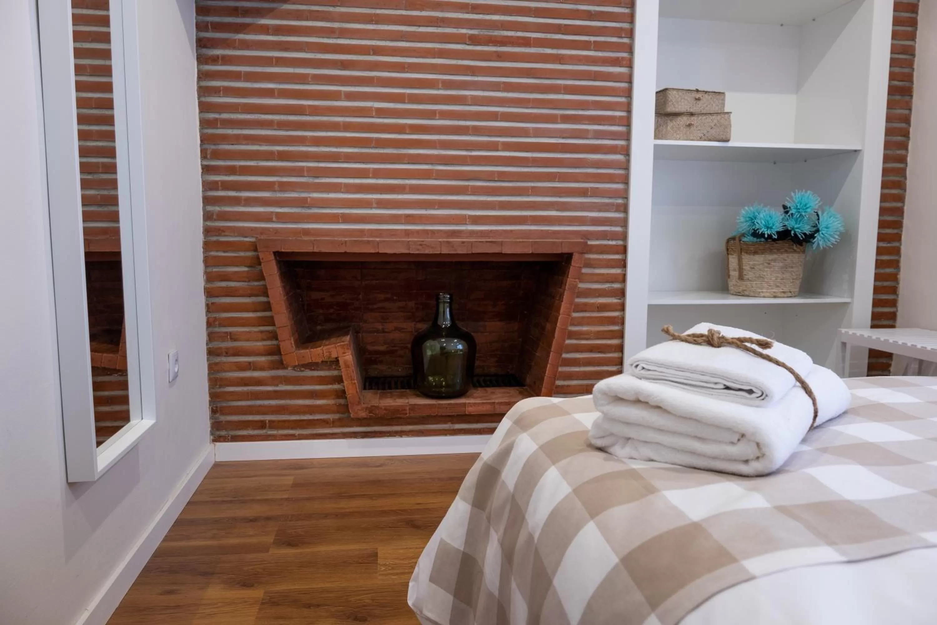 Bed in Hotel Bienvenidos Rooms Xàtiva