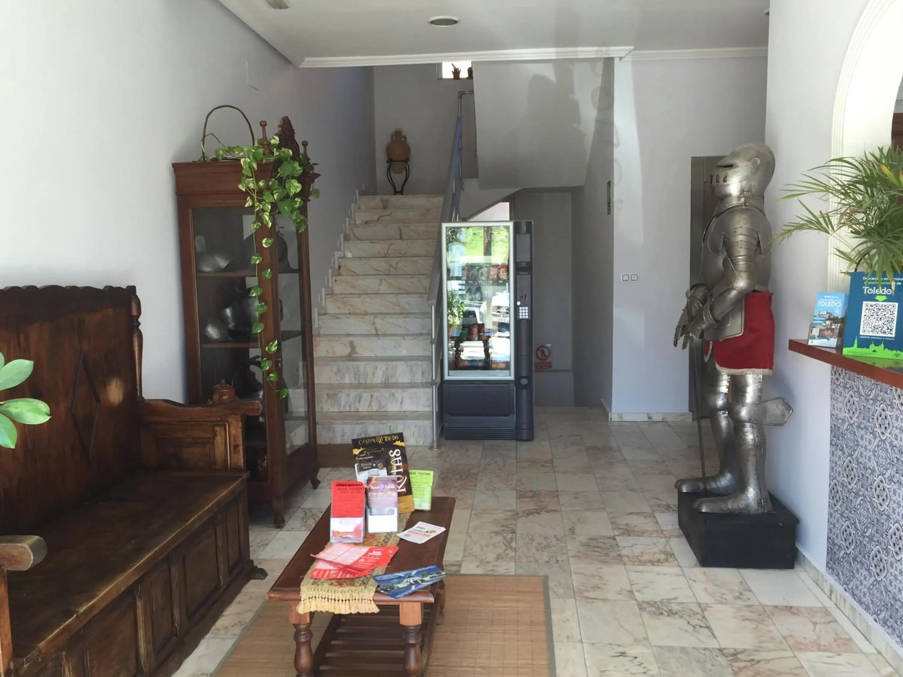 Lobby or reception in Hotel Godofredo