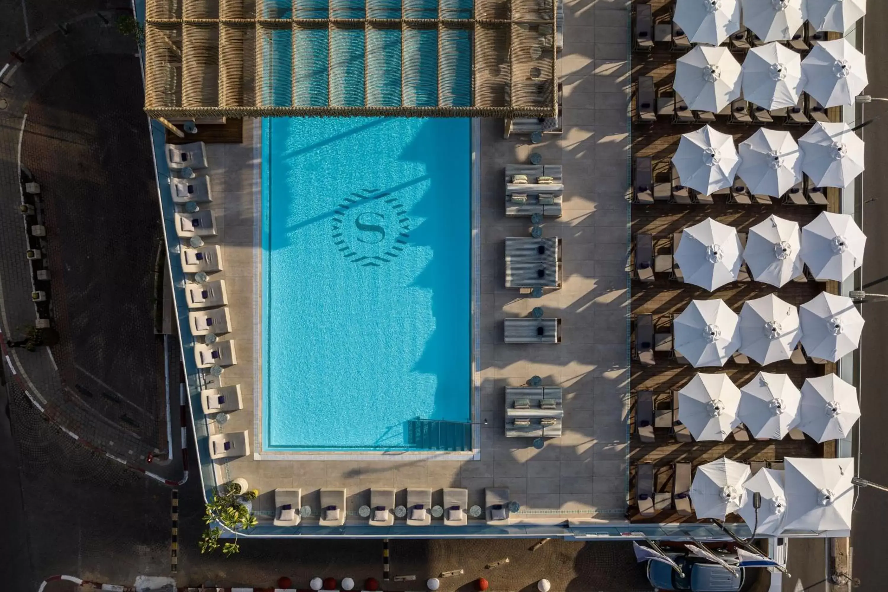 Swimming pool, Pool View in Sheraton Grand Tel Aviv