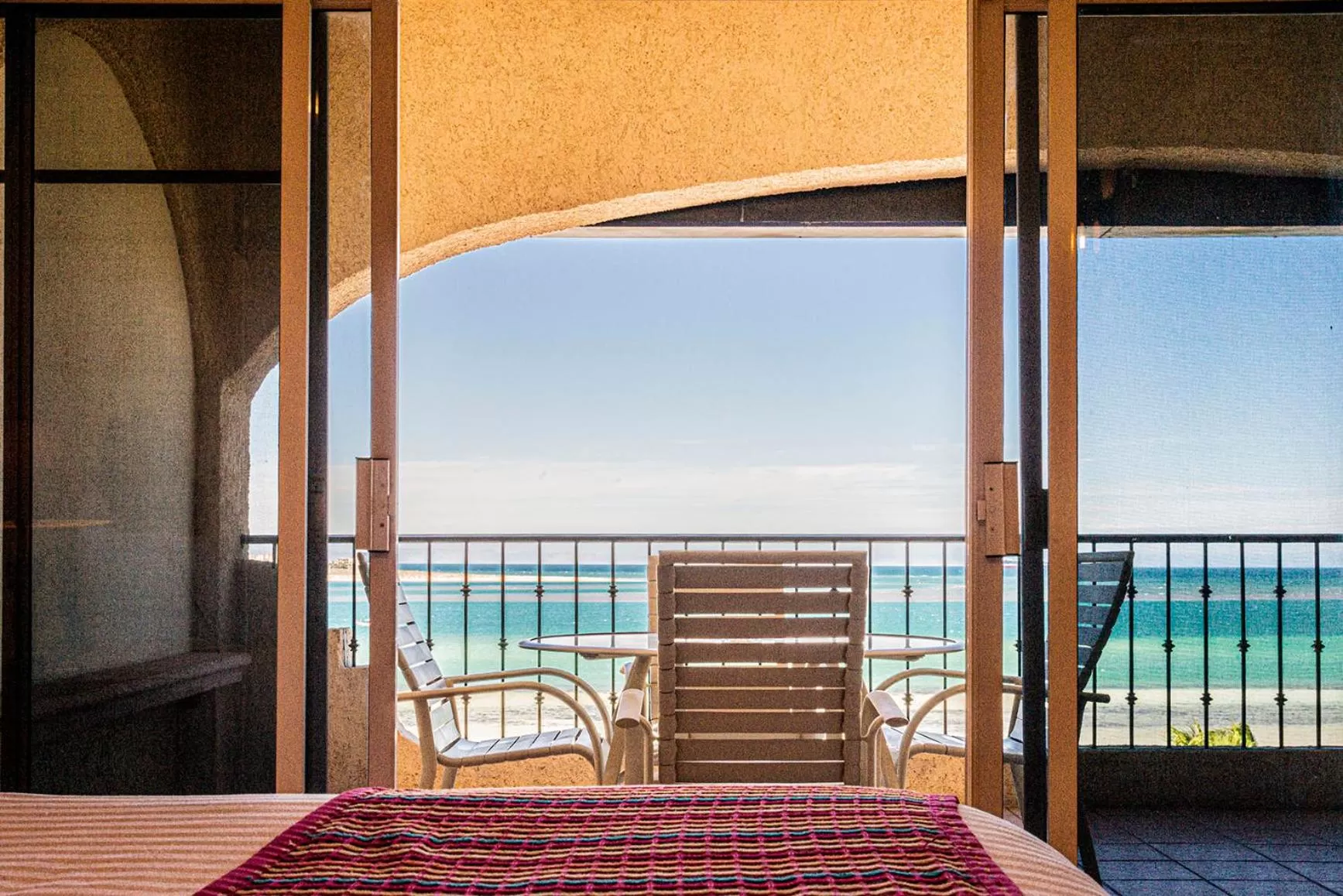 Balcony/Terrace, Sea View in Las Gaviotas Condo-Hotel La Paz BCS