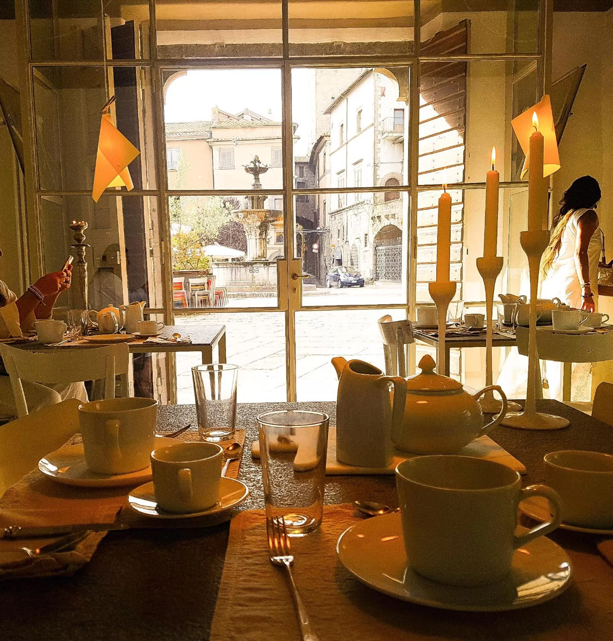 Area and facilities in B&B A Piazza del Gesù