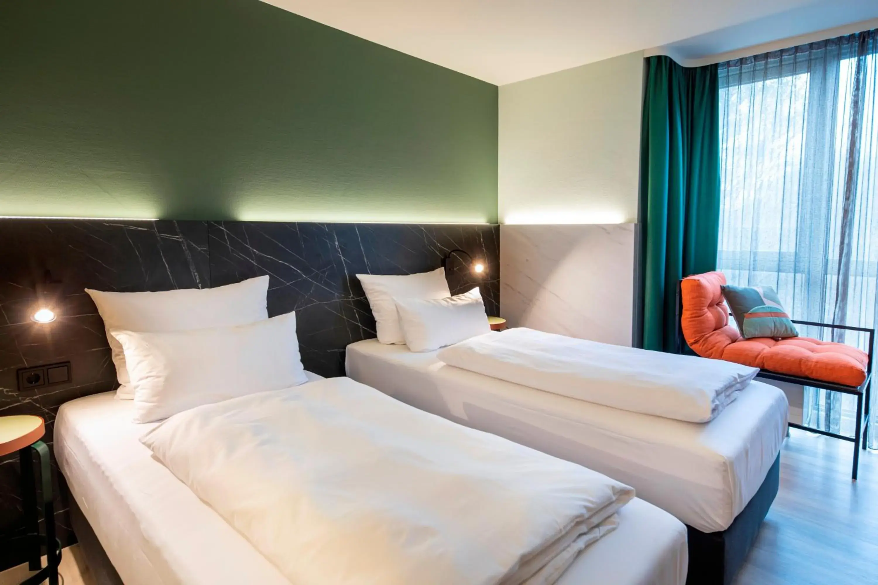 Photo of the whole room, Bed in ACHAT Hotel Stuttgart Airport Messe