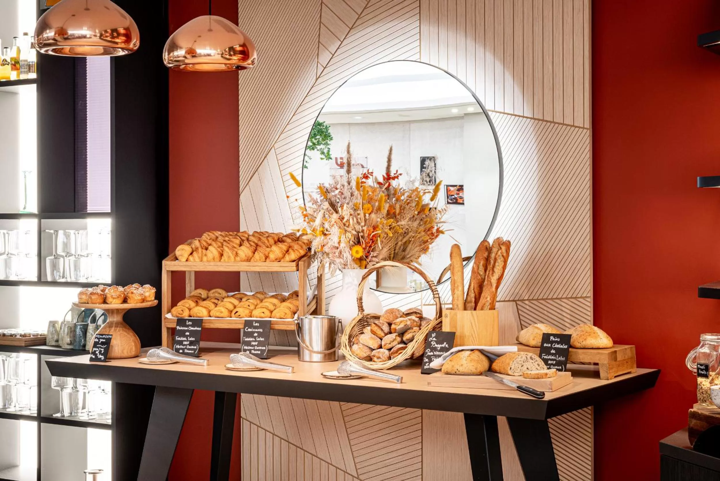 Food and drinks in Canopy By Hilton Paris Eiffel Tower