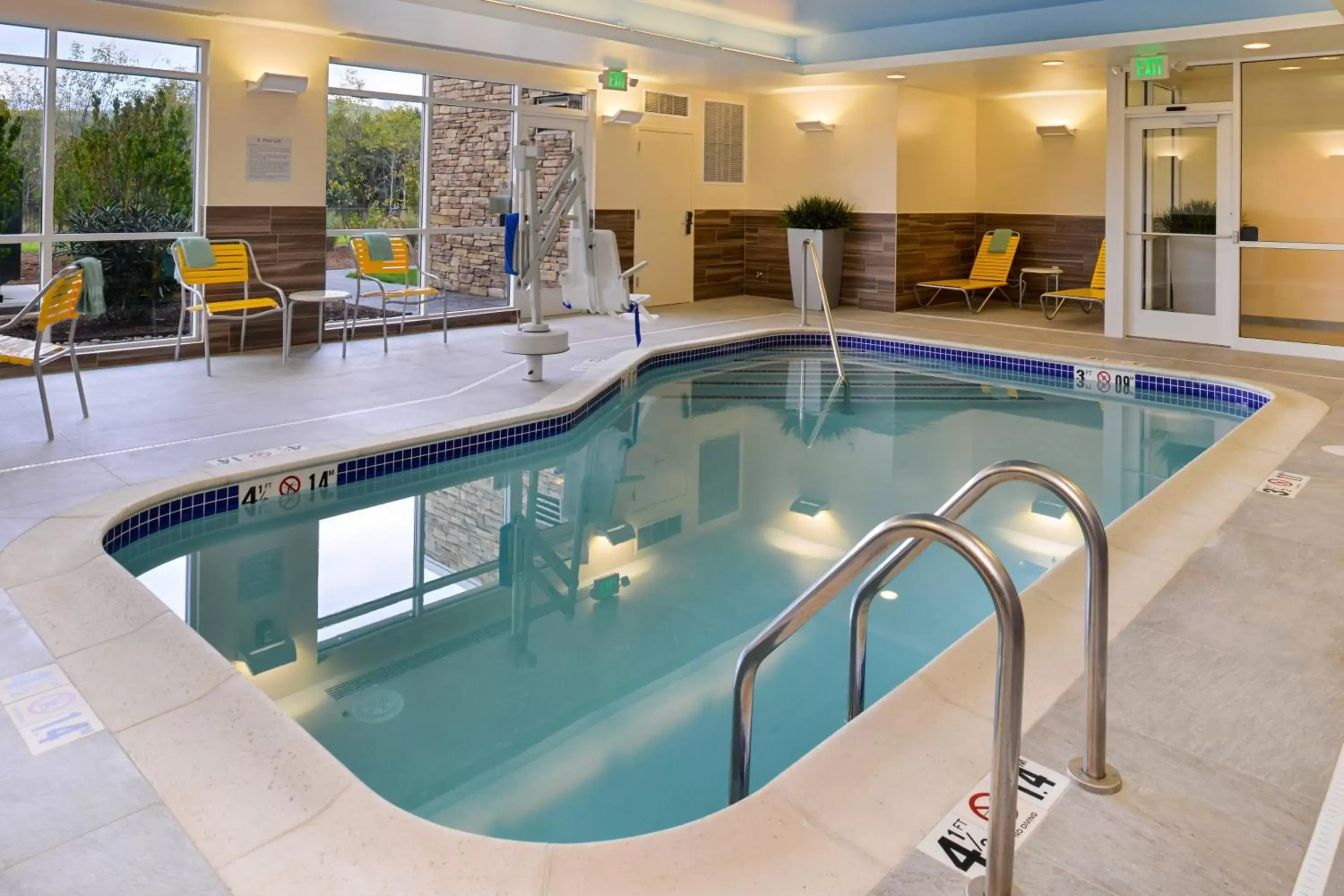 Swimming Pool in Fairfield Inn & Suites by Marriott Plymouth White Mountains