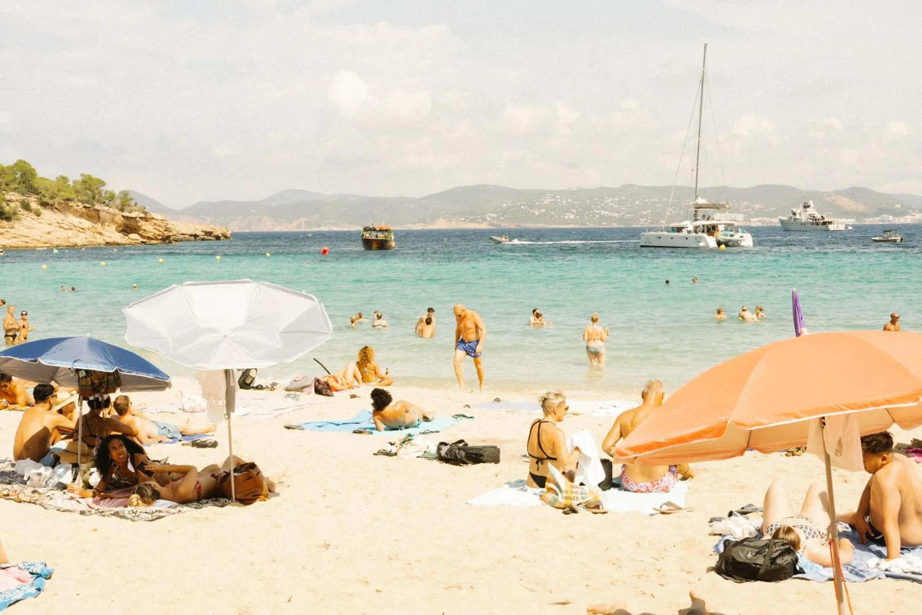 Beach in 7Pines Resort Ibiza