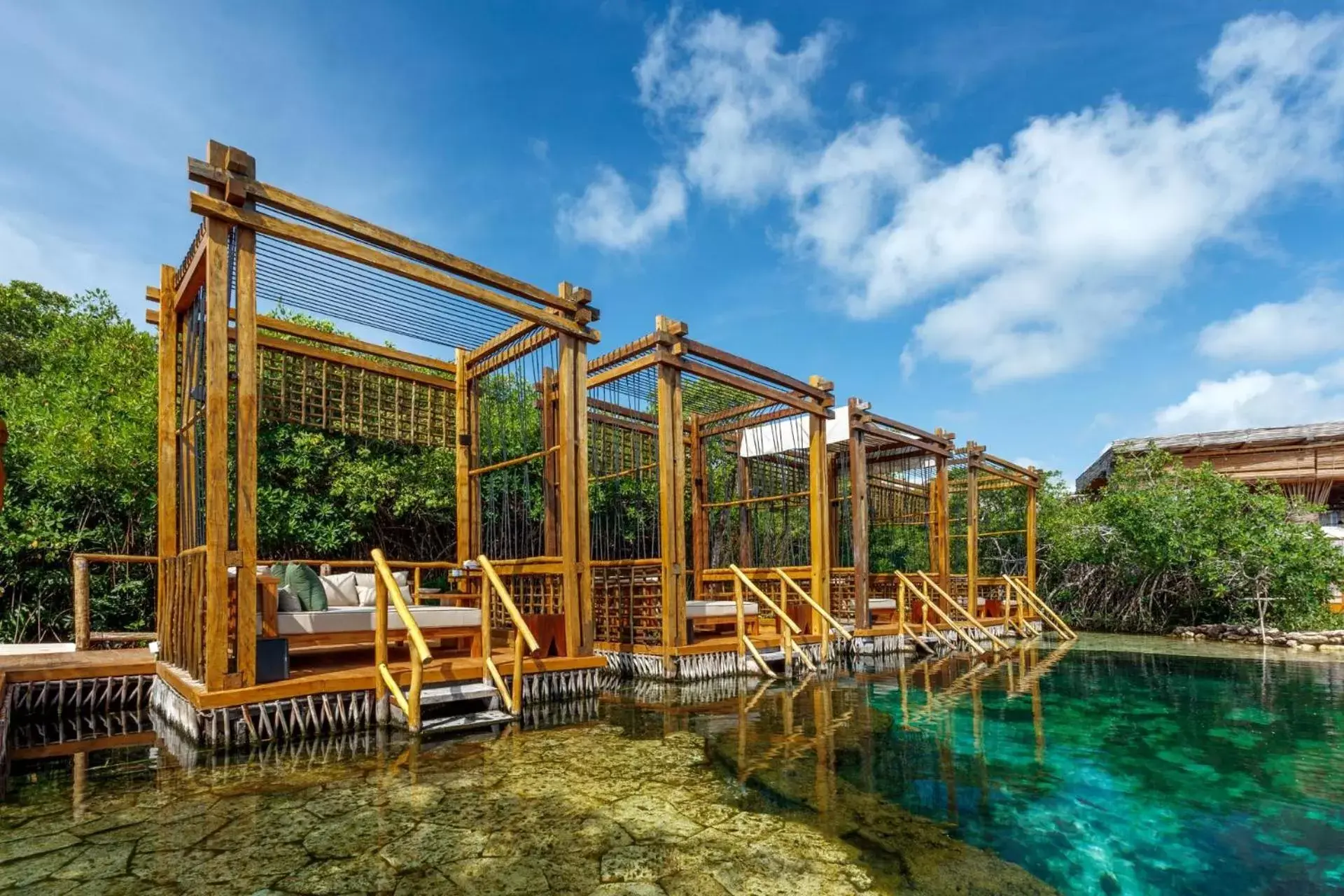 Pool view, Swimming Pool in Hotel Shibari - Restaurant & Cenote Club