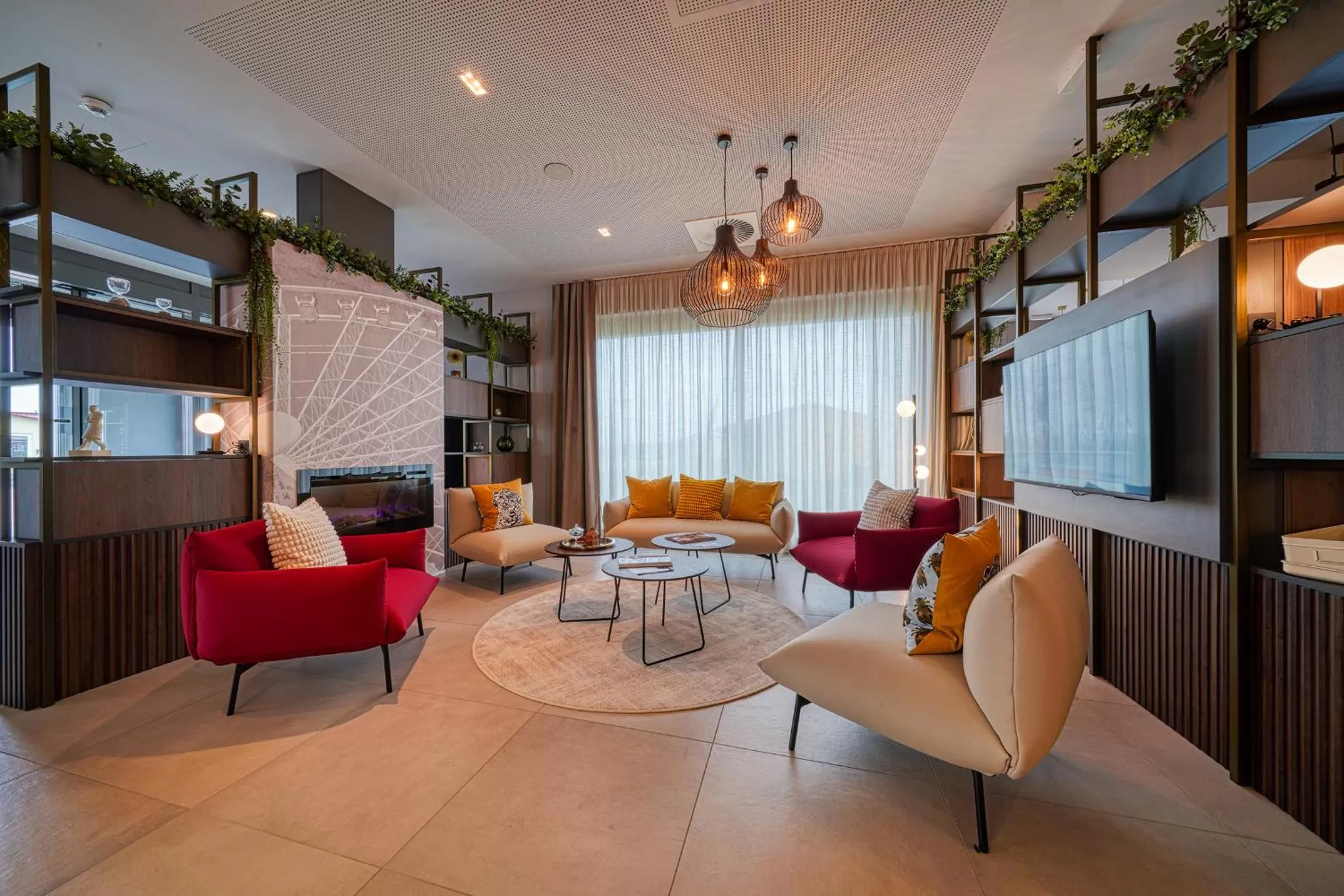 Lobby or reception in FourSide Hotel Ringsheim, Trademark Collection by Wyndham