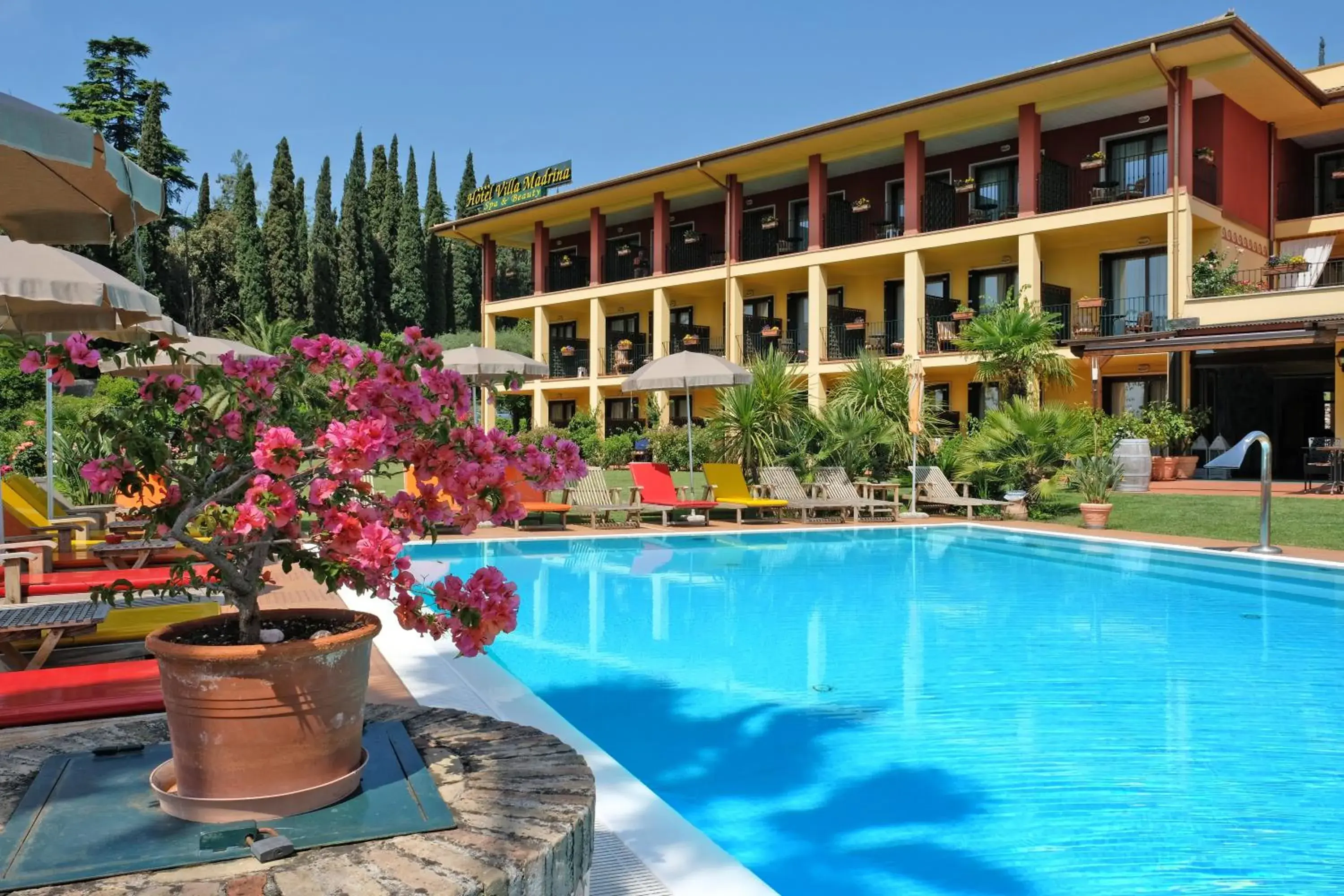 Swimming Pool in Villa Madrina Wellness Resort Hotel