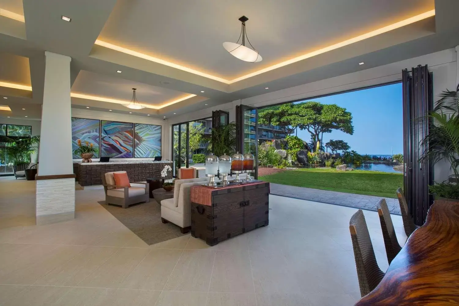 Lobby or reception in Aston at The Whaler on Kaanapali Beach