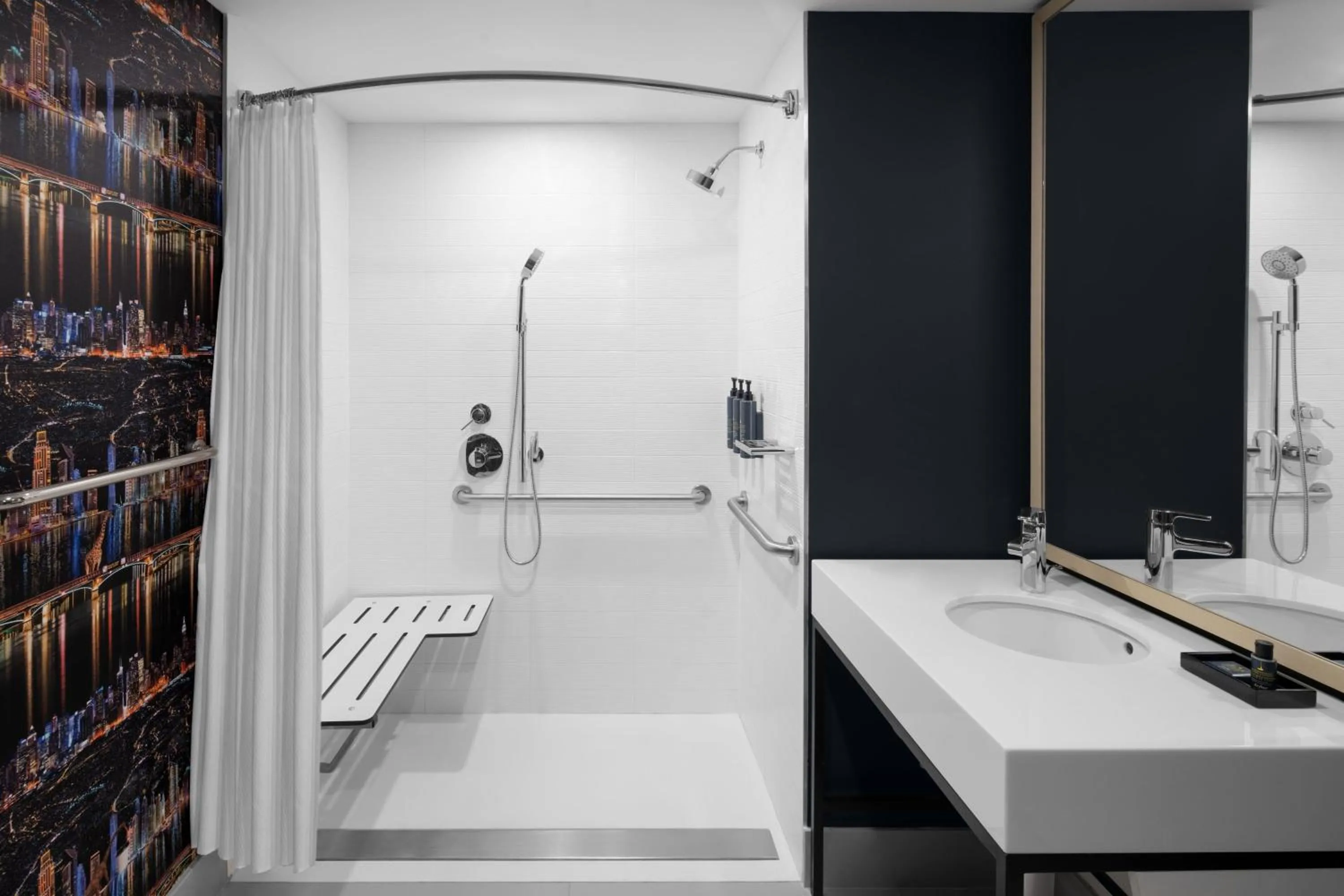 Bathroom in Aloft New York Chelsea