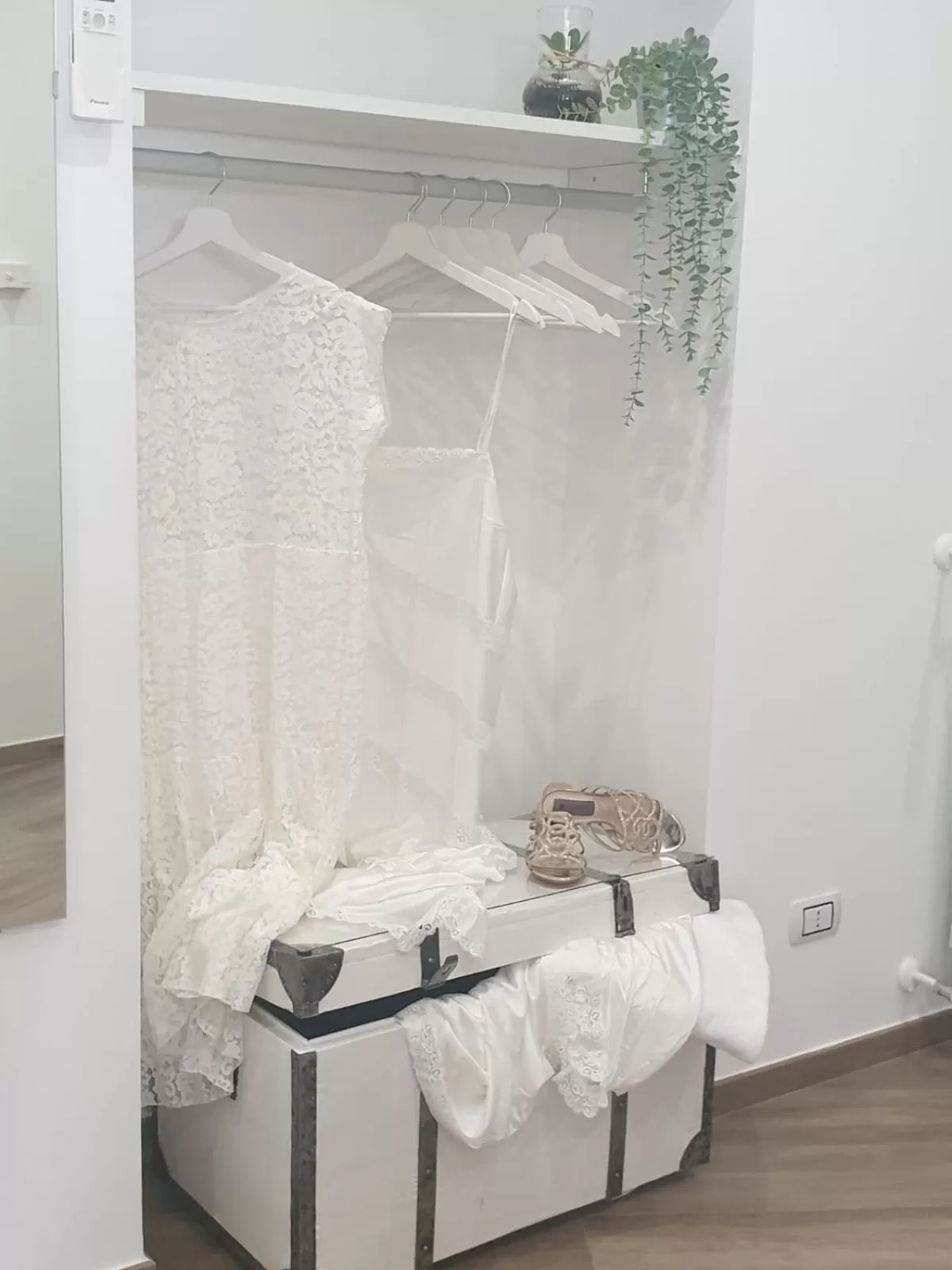 Decorative detail, Bed in Comeacasa B&B