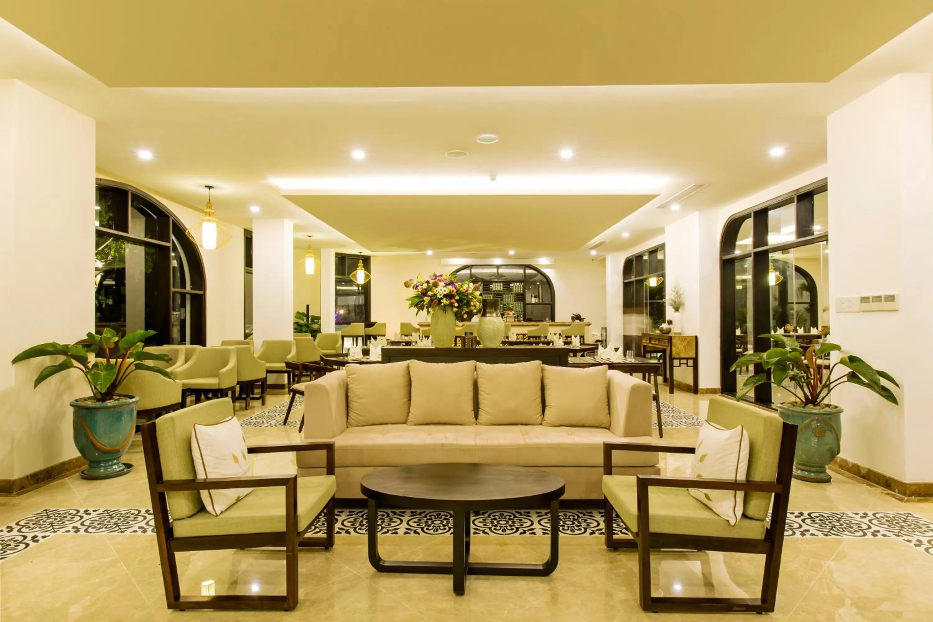 Lounge or bar in Lasenta Boutique Hotel Hoian