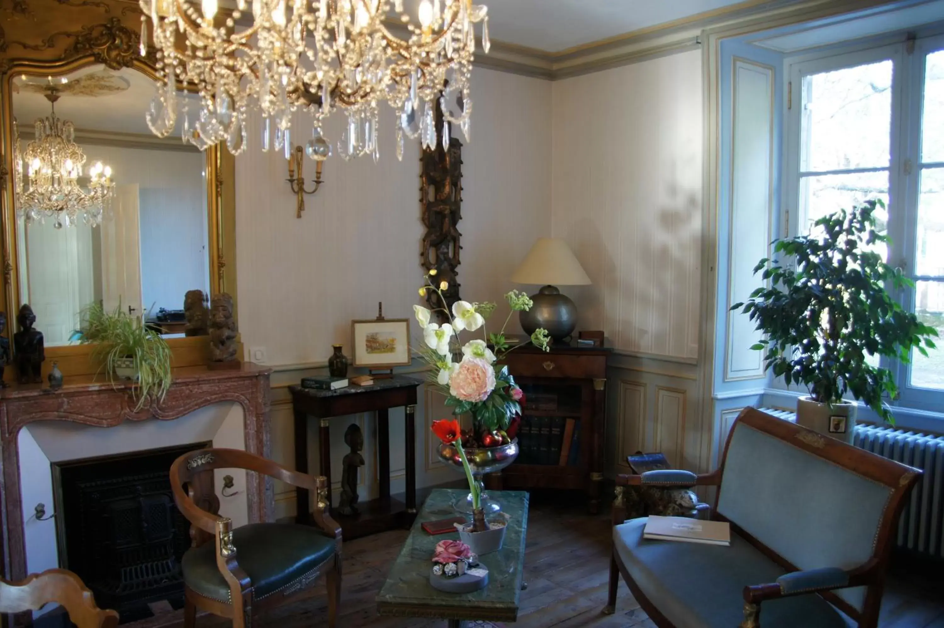 Living room, Lobby/Reception in Le Clos de La Muse
