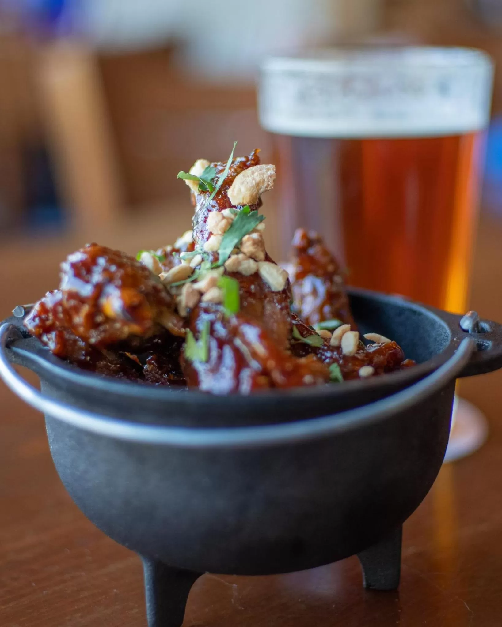 Food close-up in Larsmont Cottages