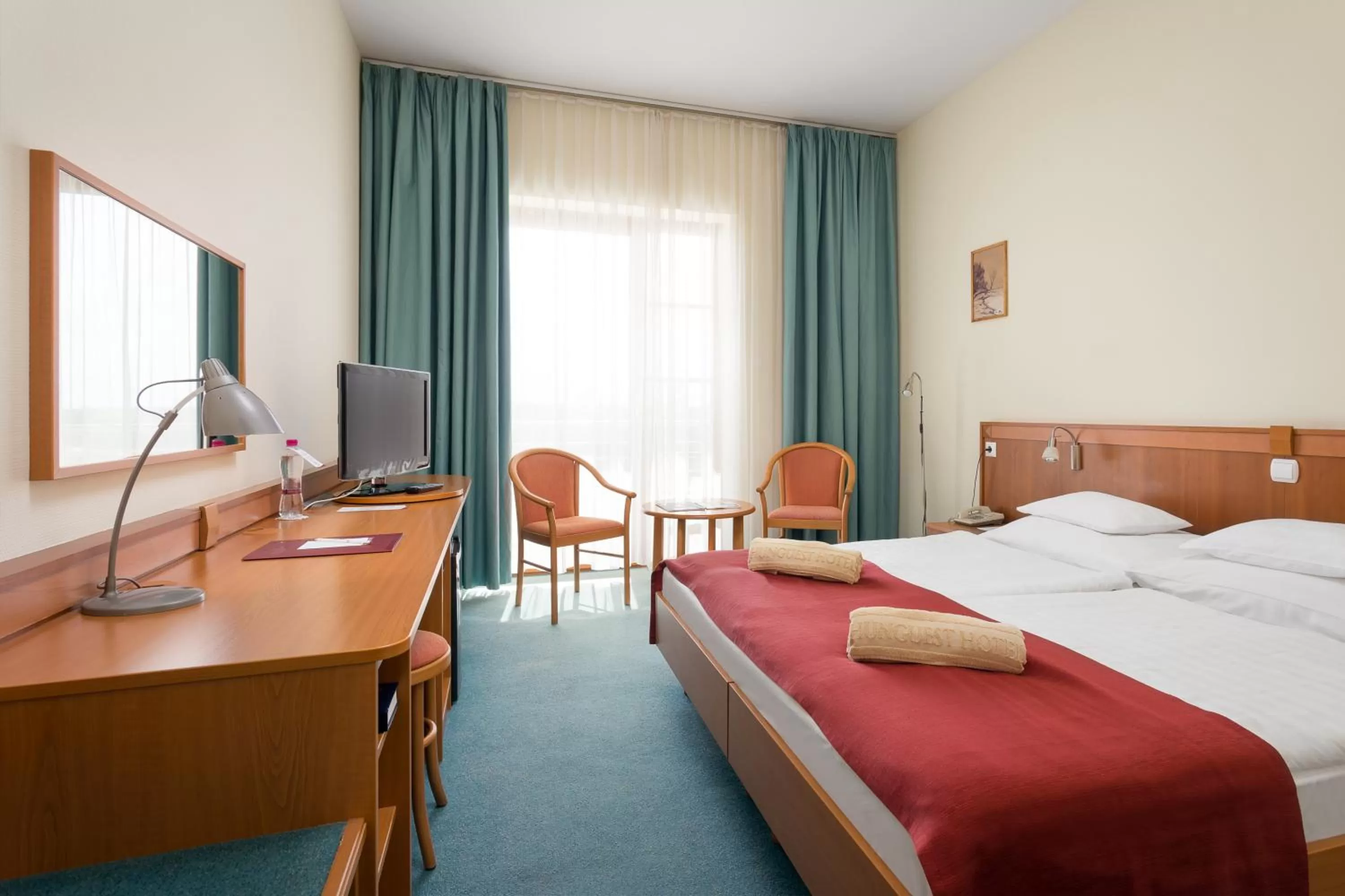 Bed in Hunguest Hotel Aqua Sol