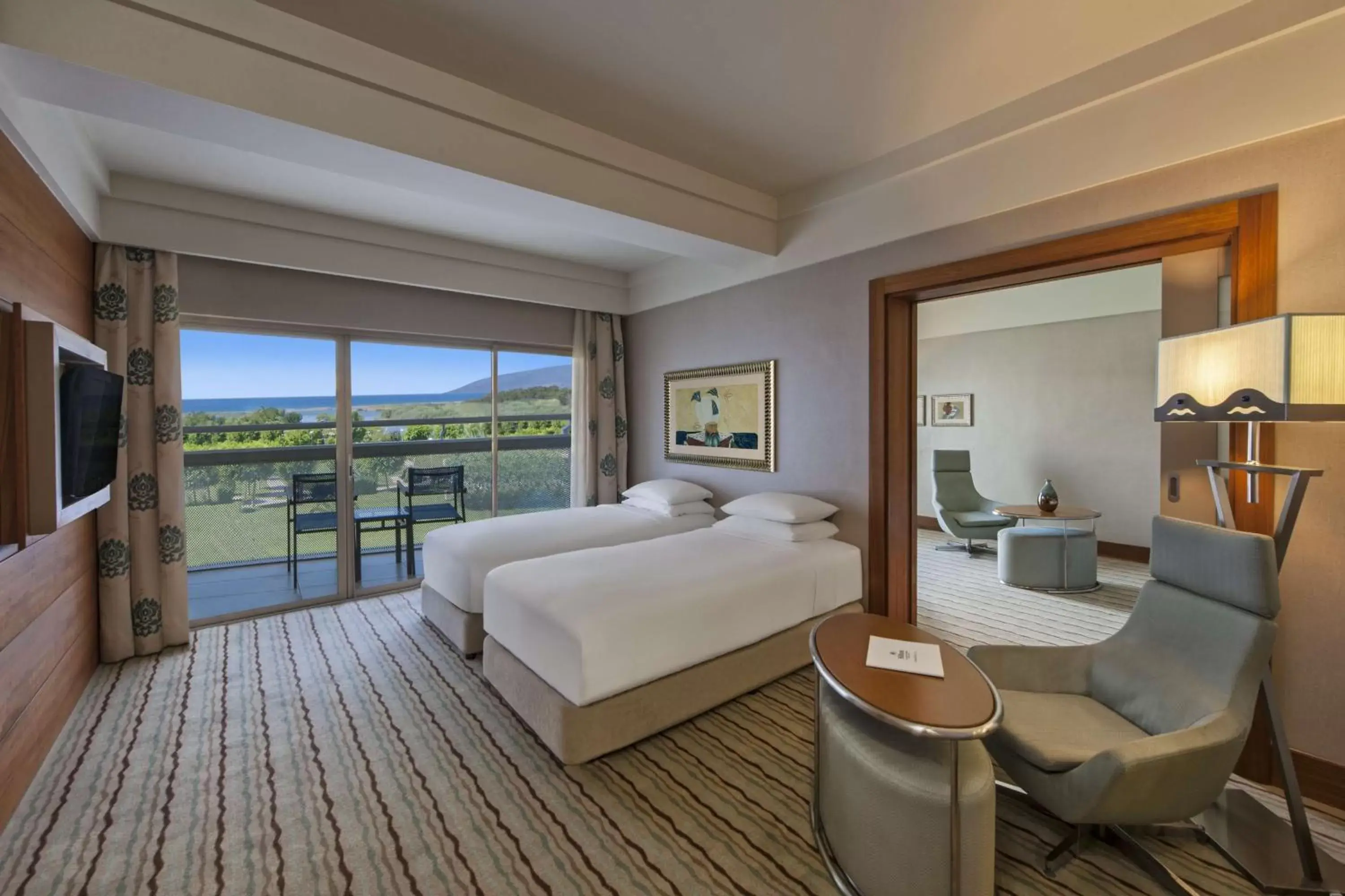 Bedroom, Seating Area in Hilton Dalaman Sarigerme Resort & Spa