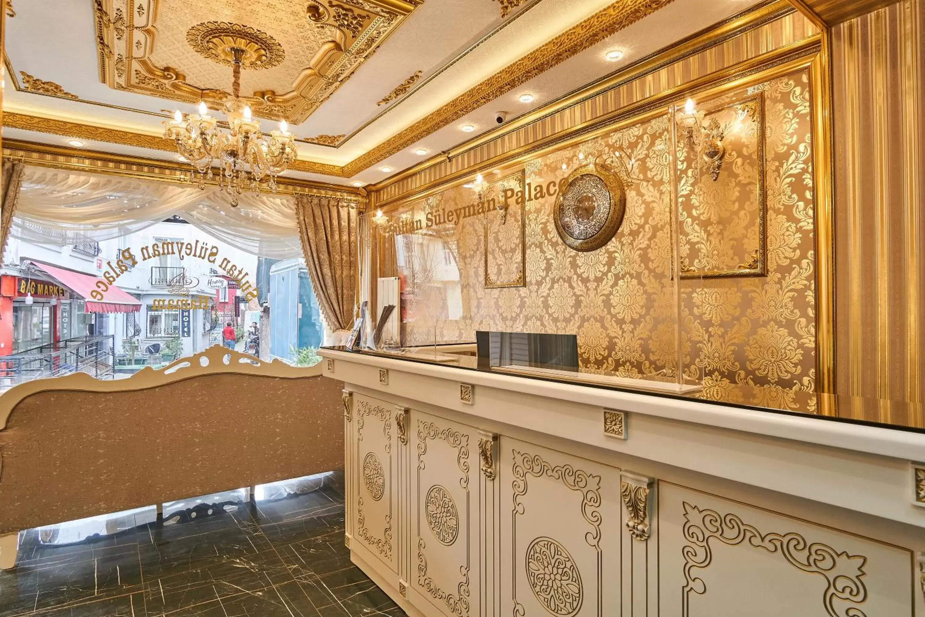 Lobby or reception in Sultan Suleyman Palace Hotel & Spa Lobby or reception in Sultan Suleyman Palace Hotel & Spa