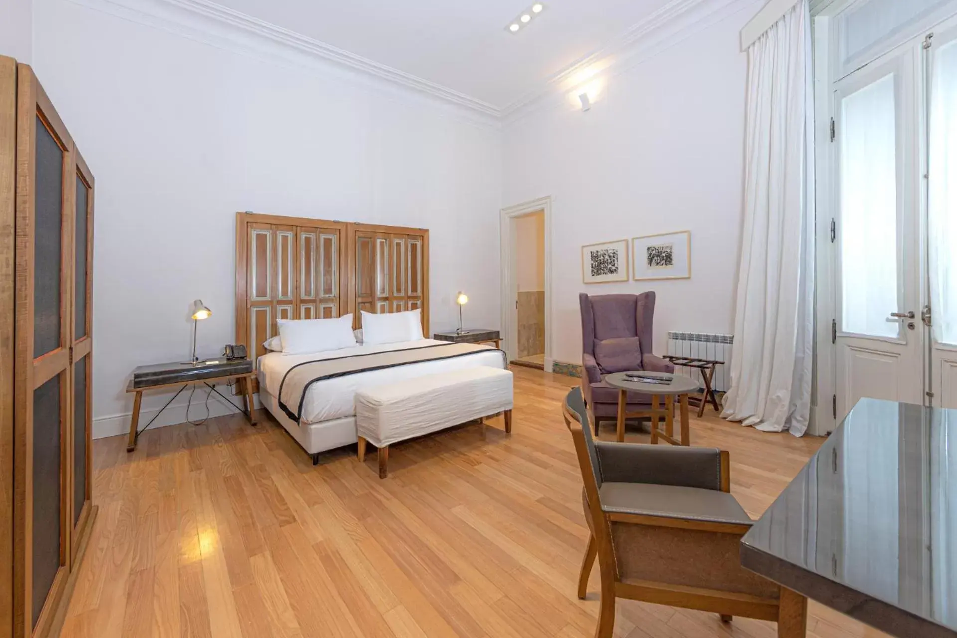 Bed in Cassa Lepage Art Hotel Buenos Aires Bed in Cassa Lepage Art Hotel Buenos Aires