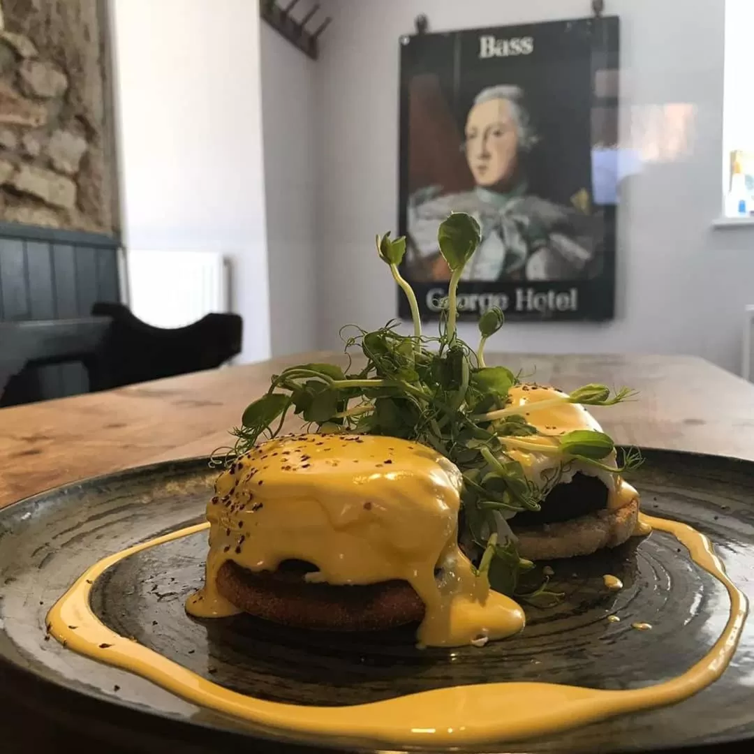 Food and drinks in The George Hotel