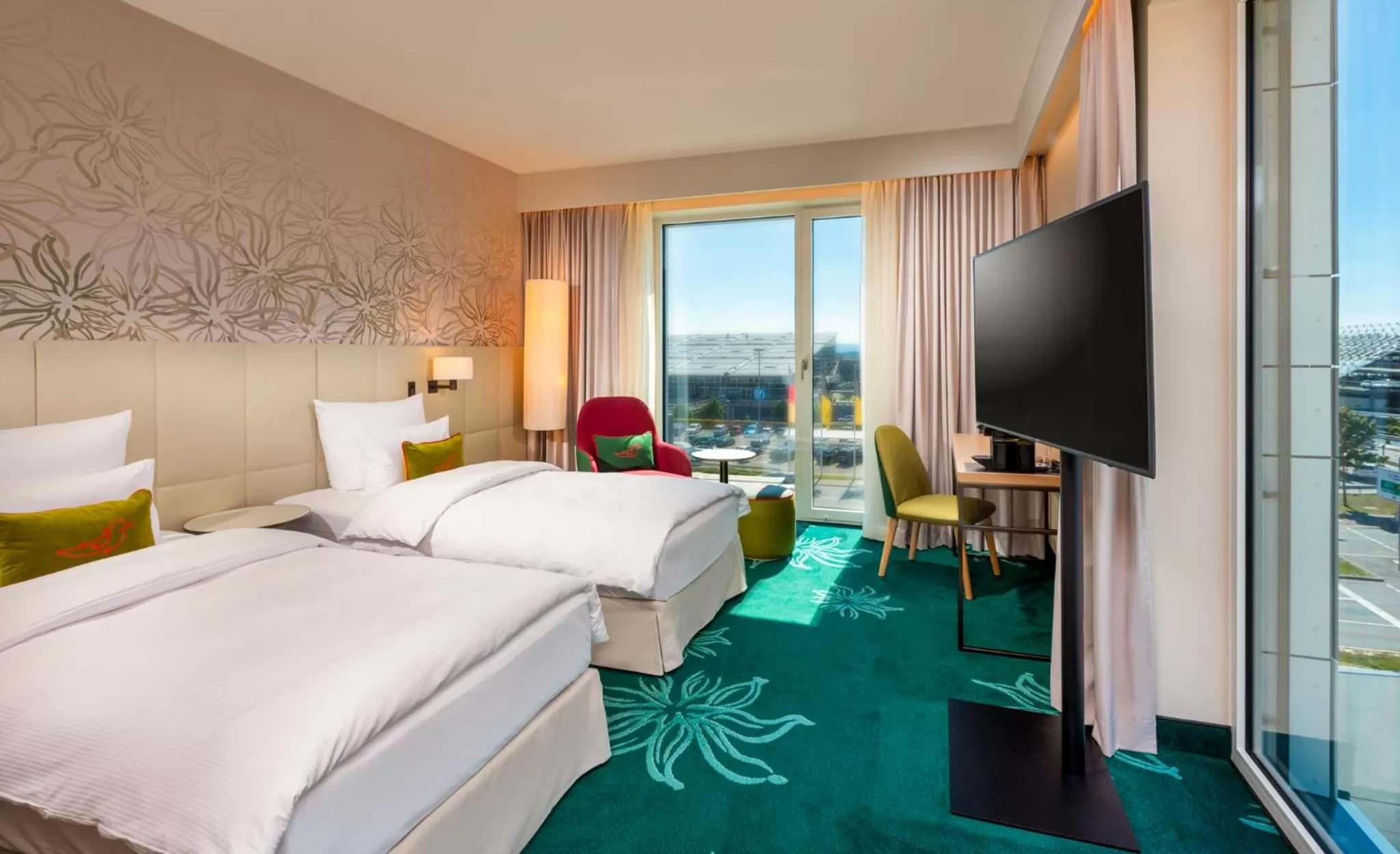 Bed in Mövenpick Hotel Stuttgart Messe & Congress