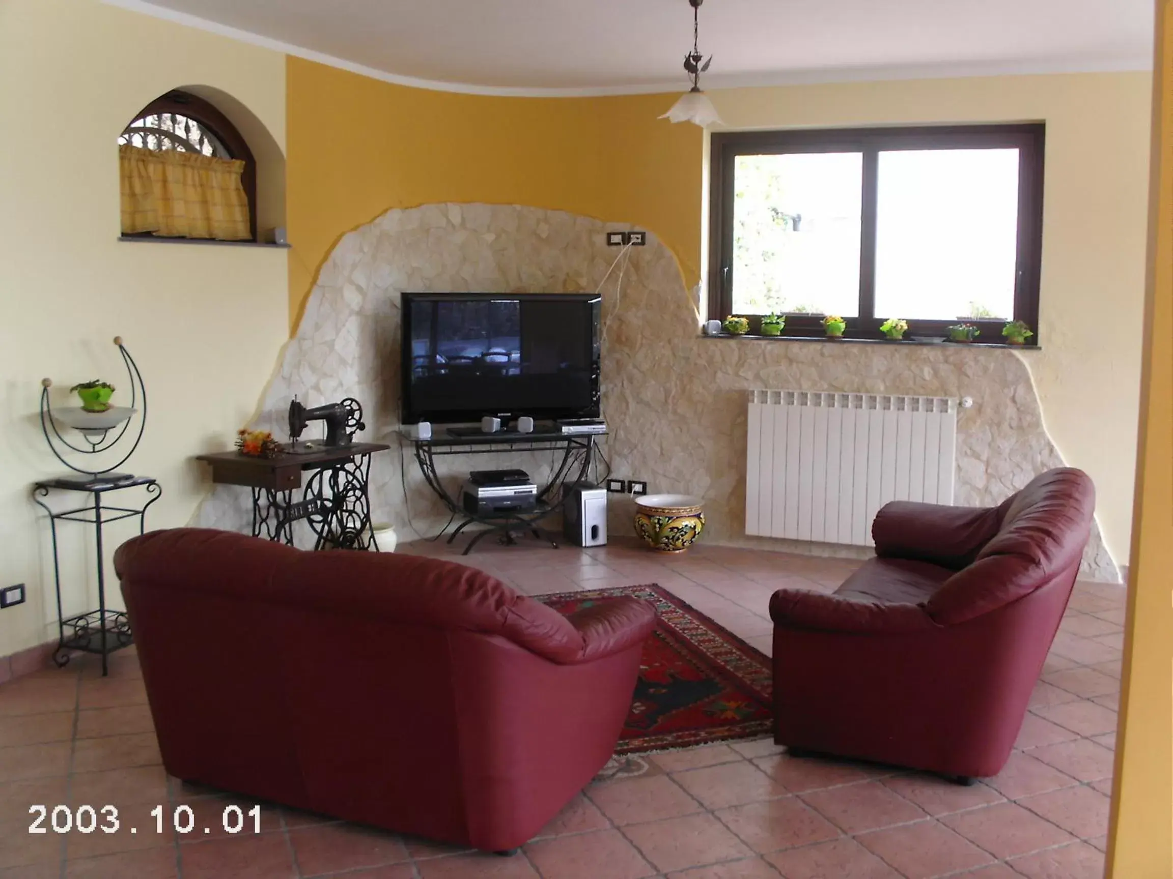 TV and multimedia, Seating Area in B&B La Porta Dell'Etna - Nicolosi