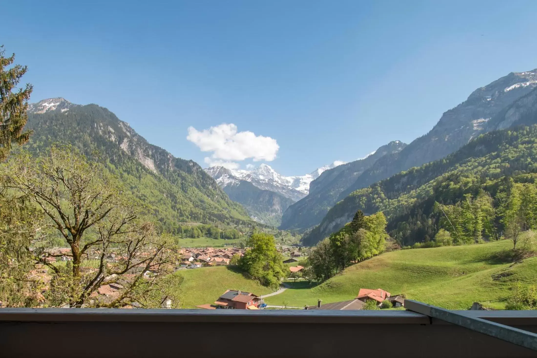 Balcony/Terrace, Mountain View in Hotel Berghof Amaranth
