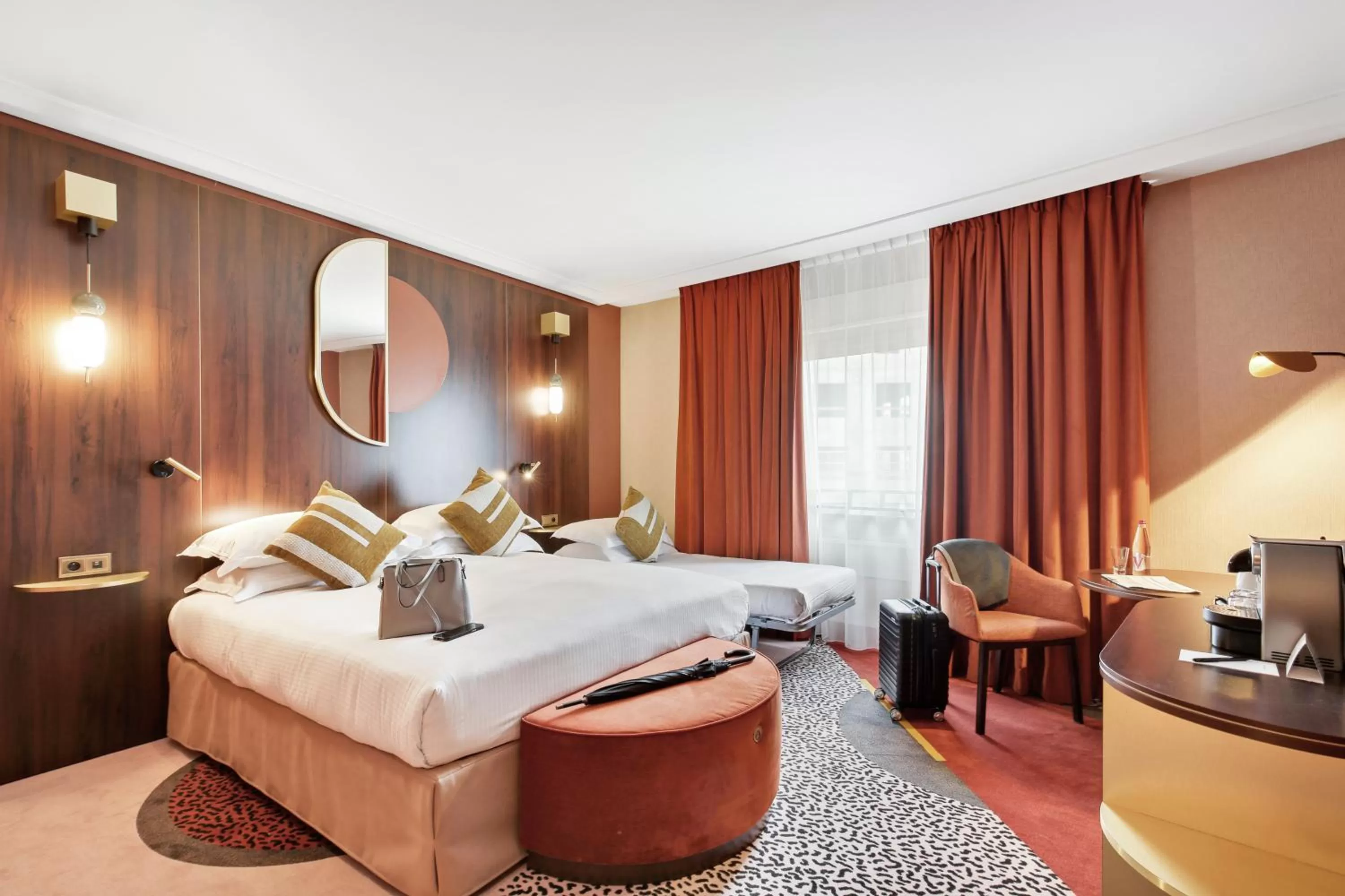 Bedroom, Bed in Nest Hotel Paris la Défense - MGallery Collection