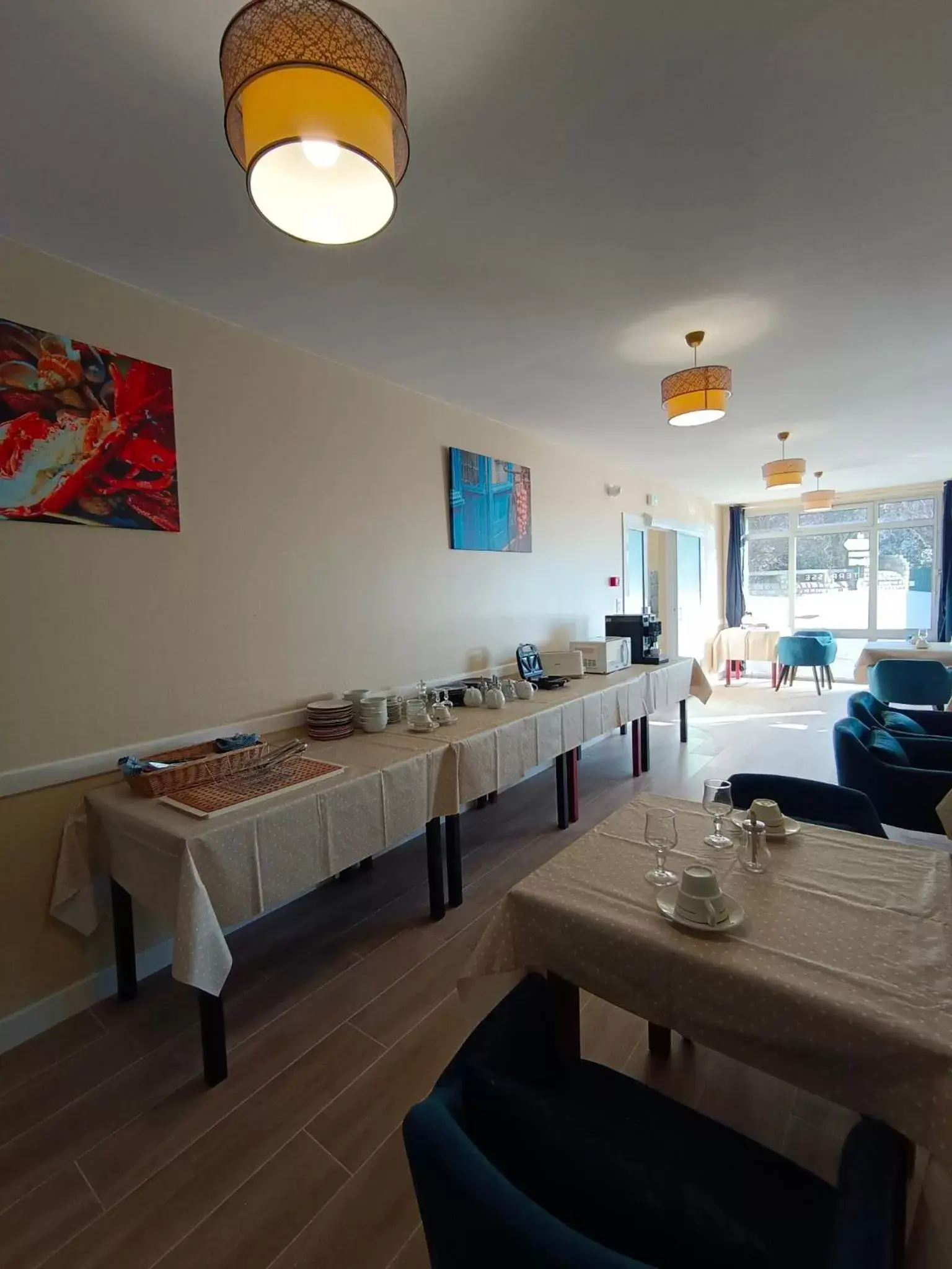 Dining area, Restaurant/Places to Eat in Hôtel de la Mairie