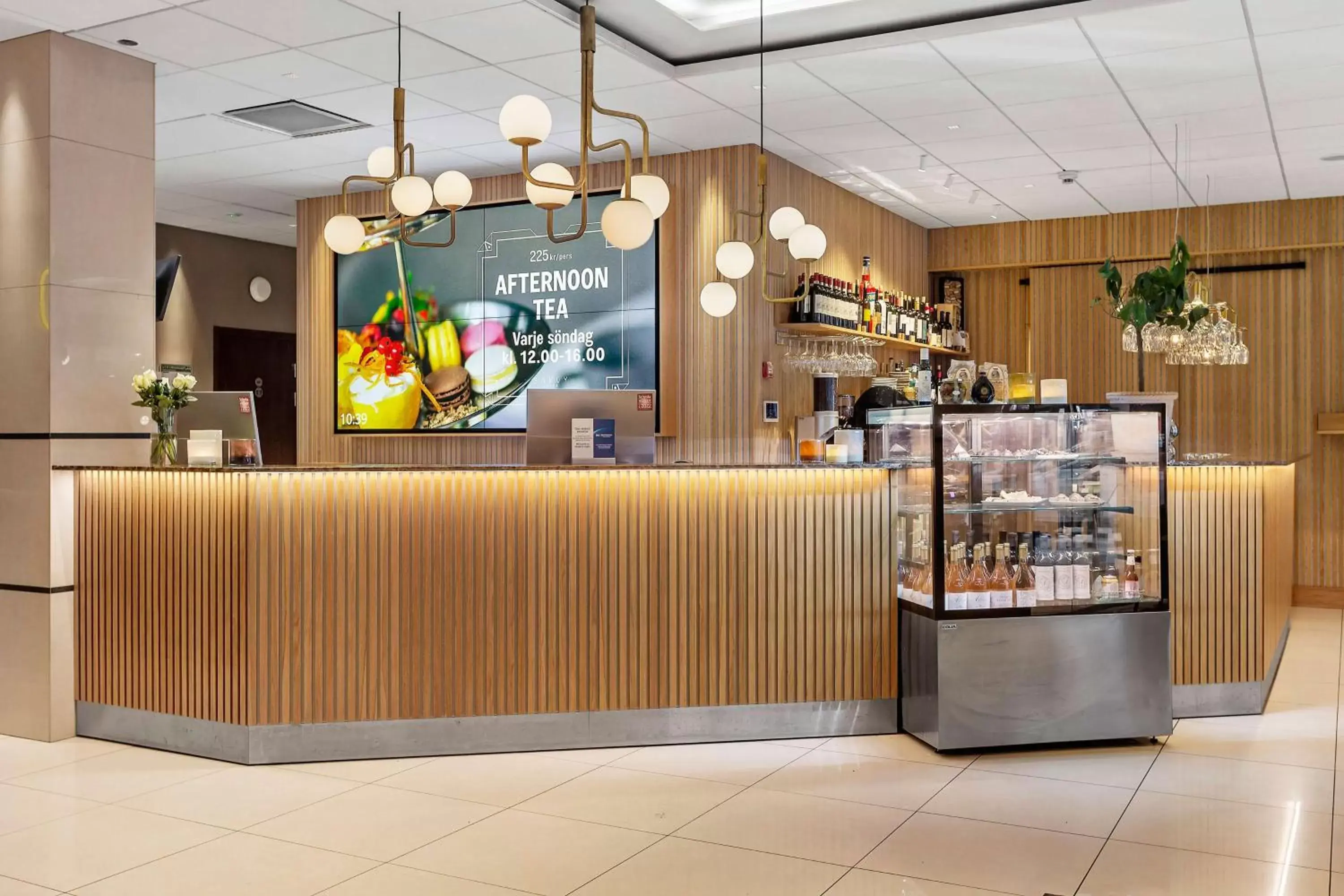 Lobby or reception in Best Western Plus Savoy Lulea Lobby or reception in Best Western Plus Savoy Lulea