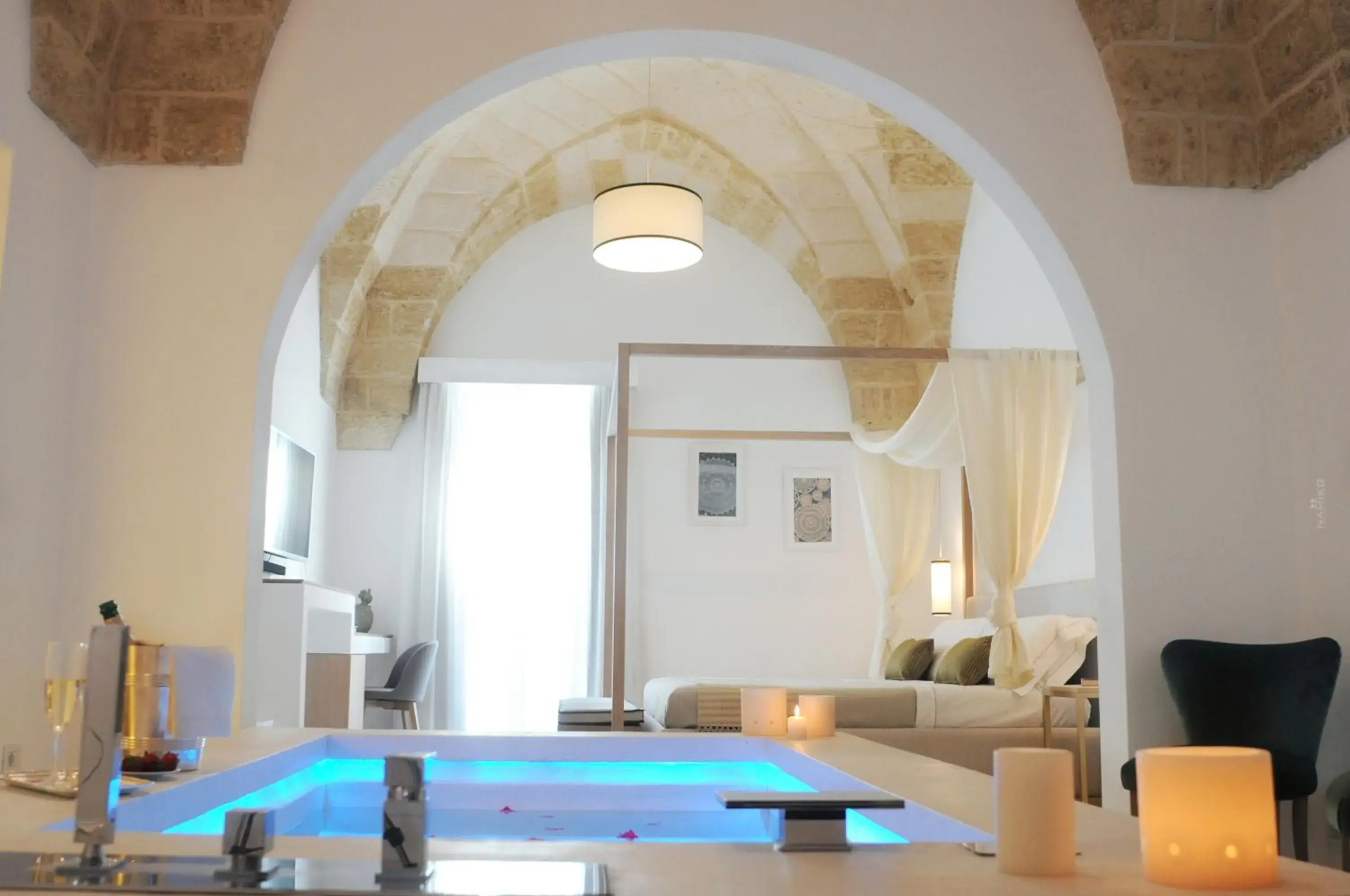Bedroom in La Dimora delle Fate Luxury & SPA