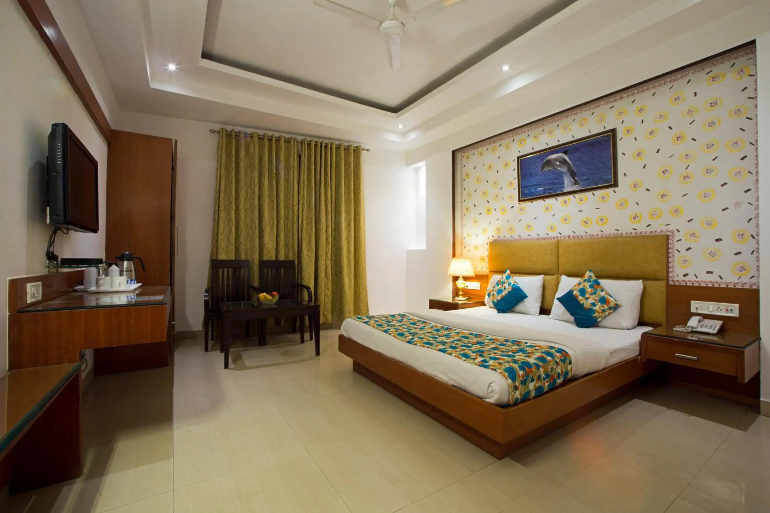 Bed in Hotel Krishna Deluxe-By RCG Hotels