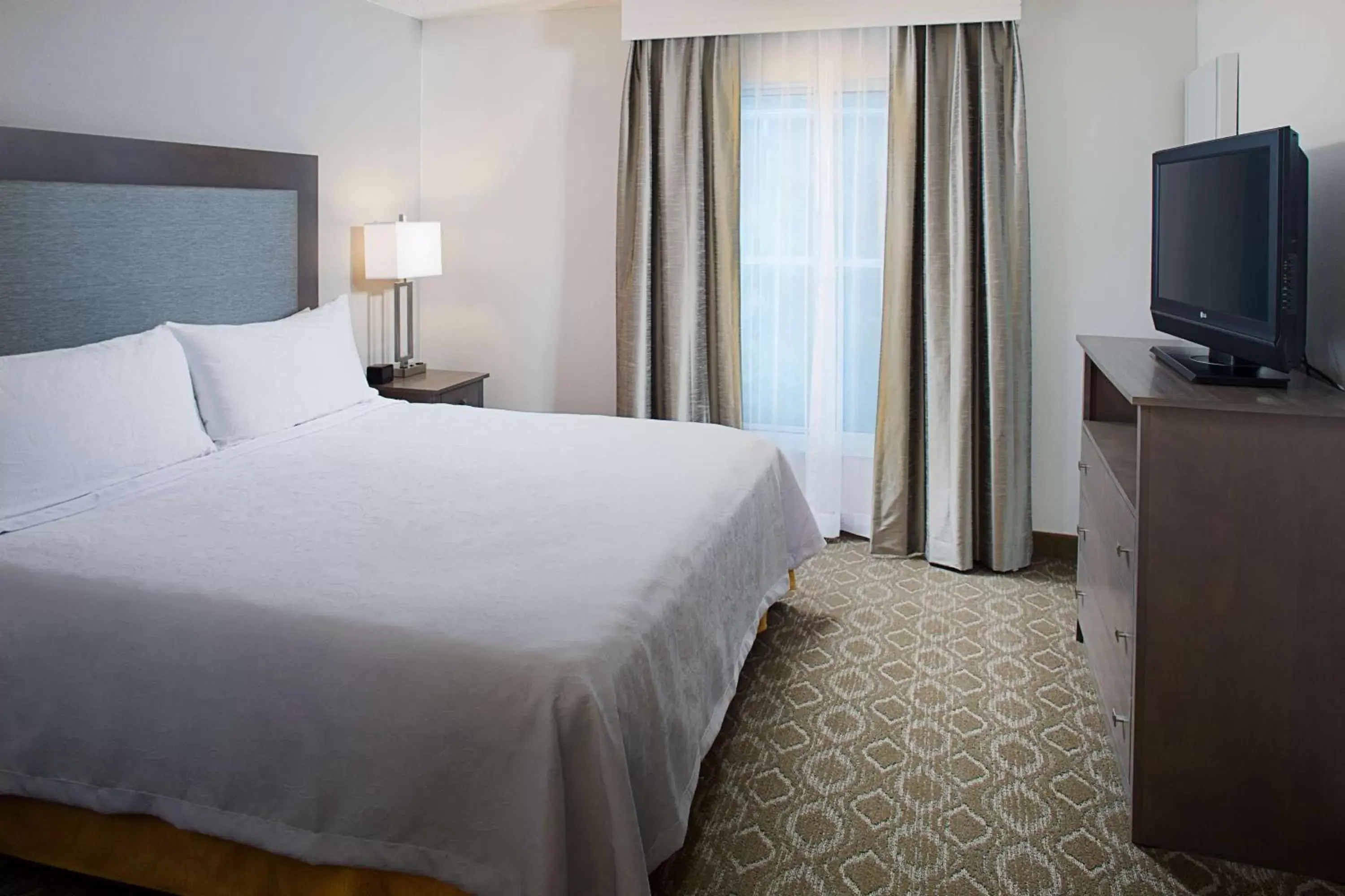 Bed in Homewood Suites by Hilton Colorado Springs-North