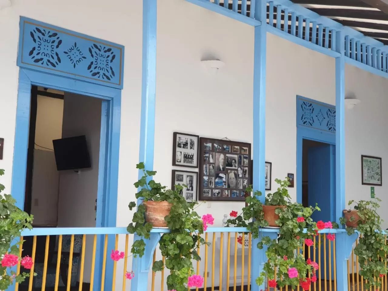 Patio in Casa Hotel El Compadre