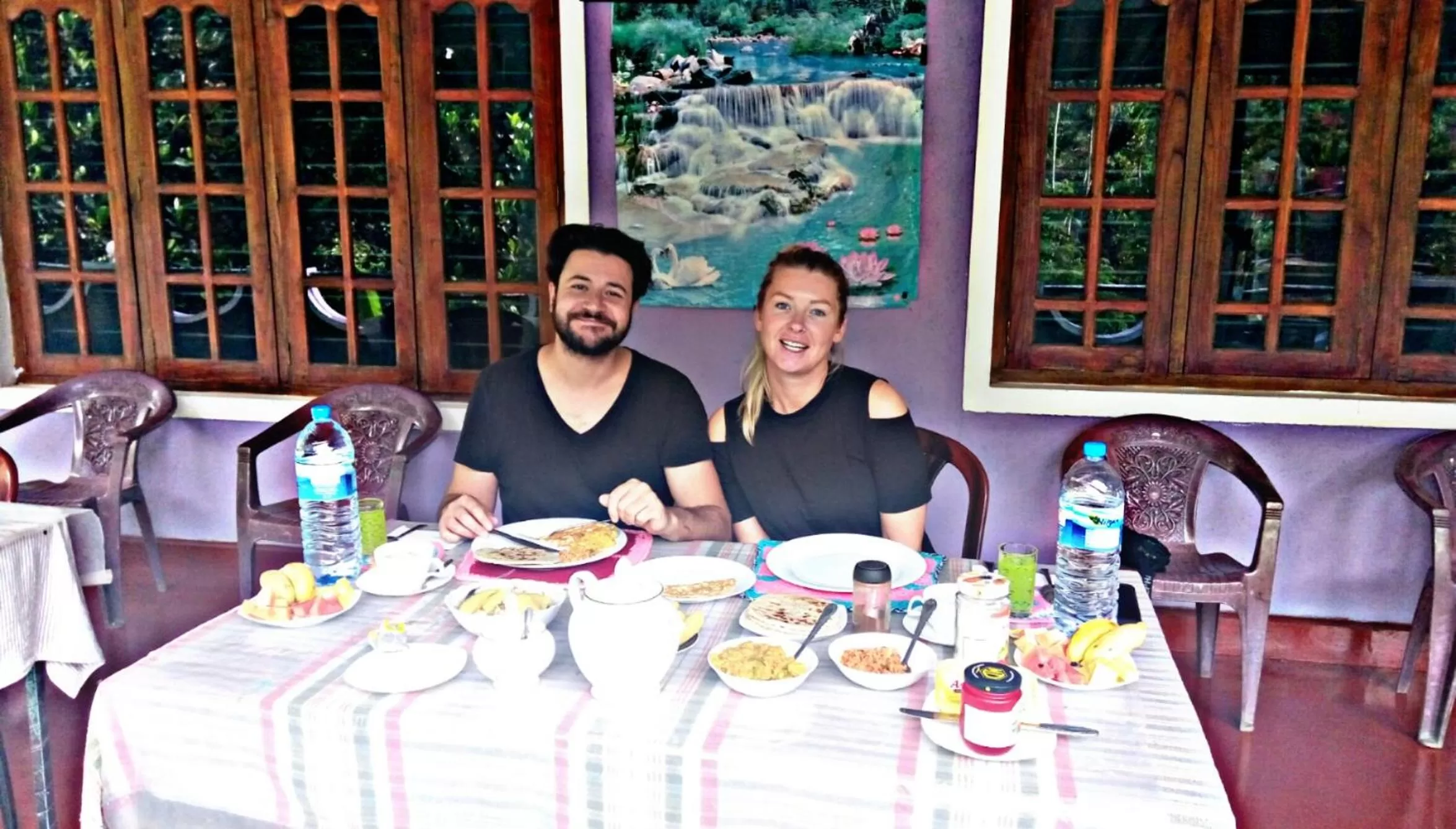 group of guests in Cozy Home Stay