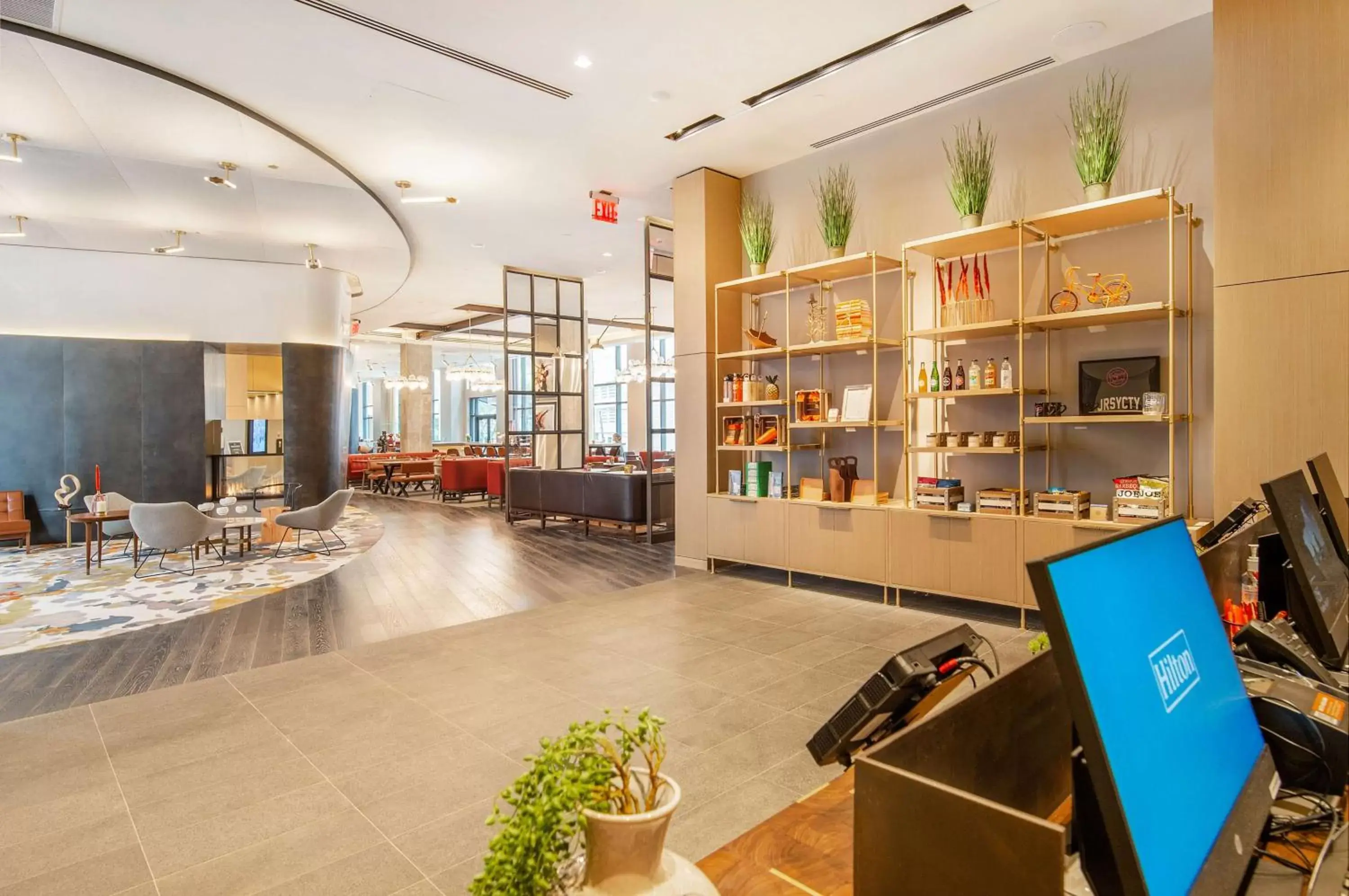 Lobby or reception in Canopy By Hilton Jersey City Arts District