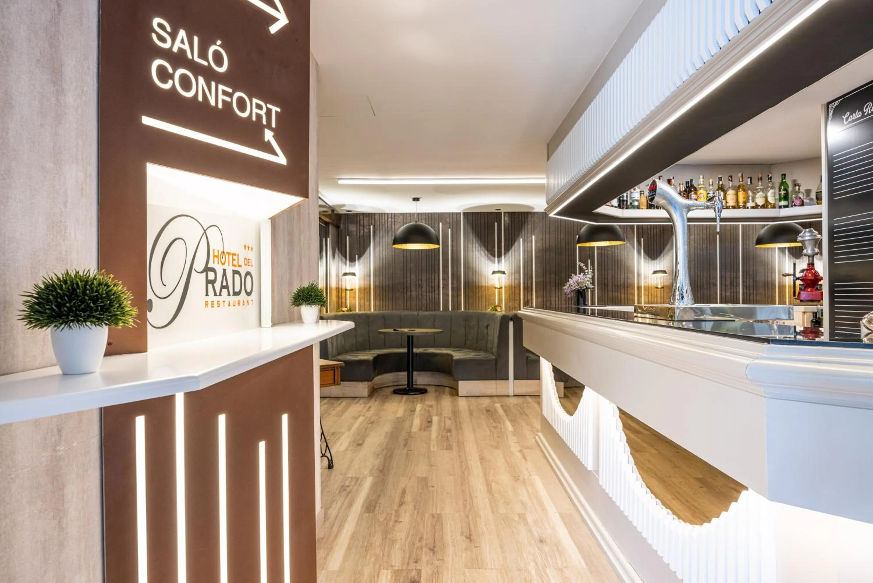 Lounge or bar in Hotel del Prado