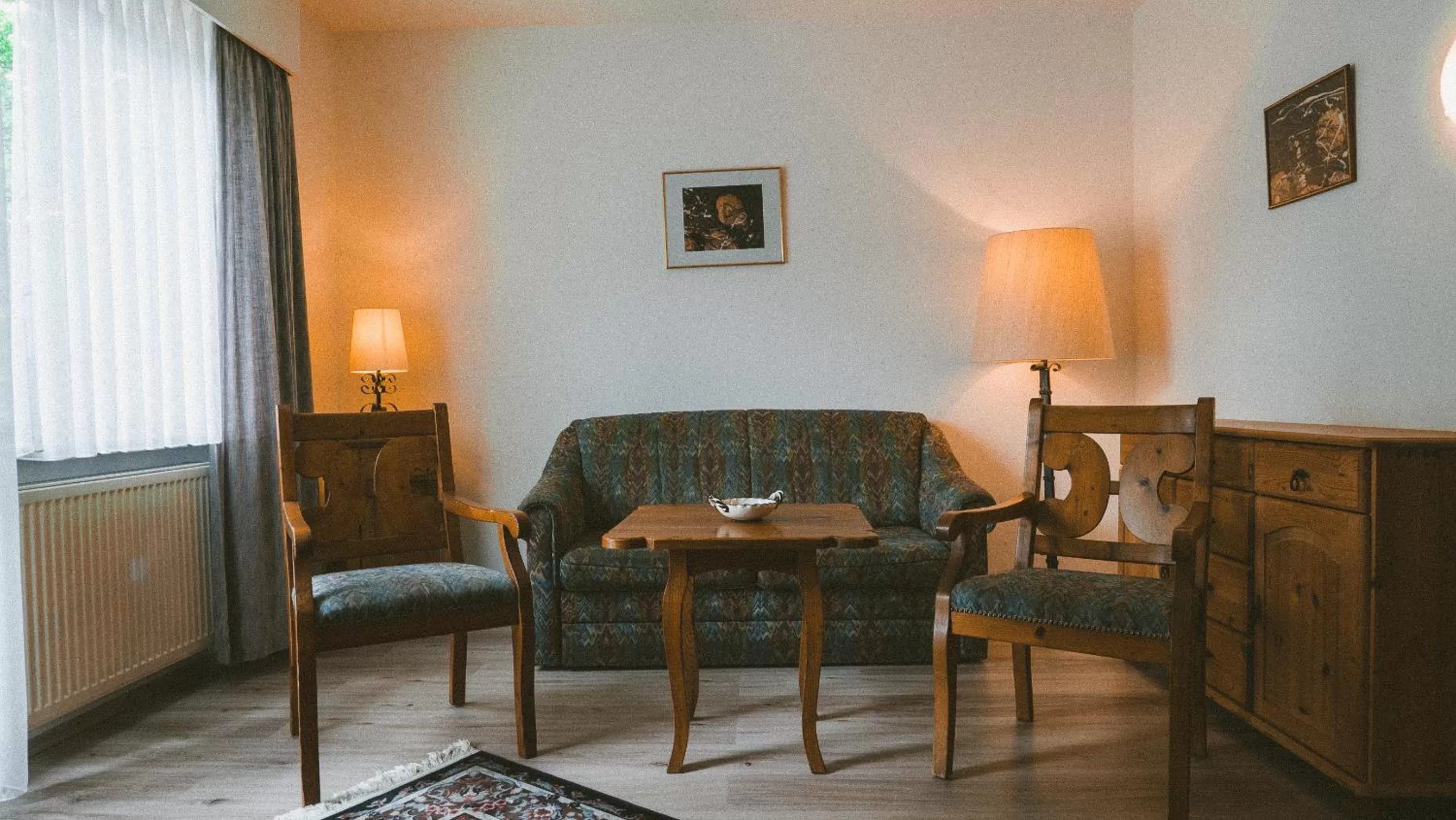 Seating area in Hotel Büchner Garni