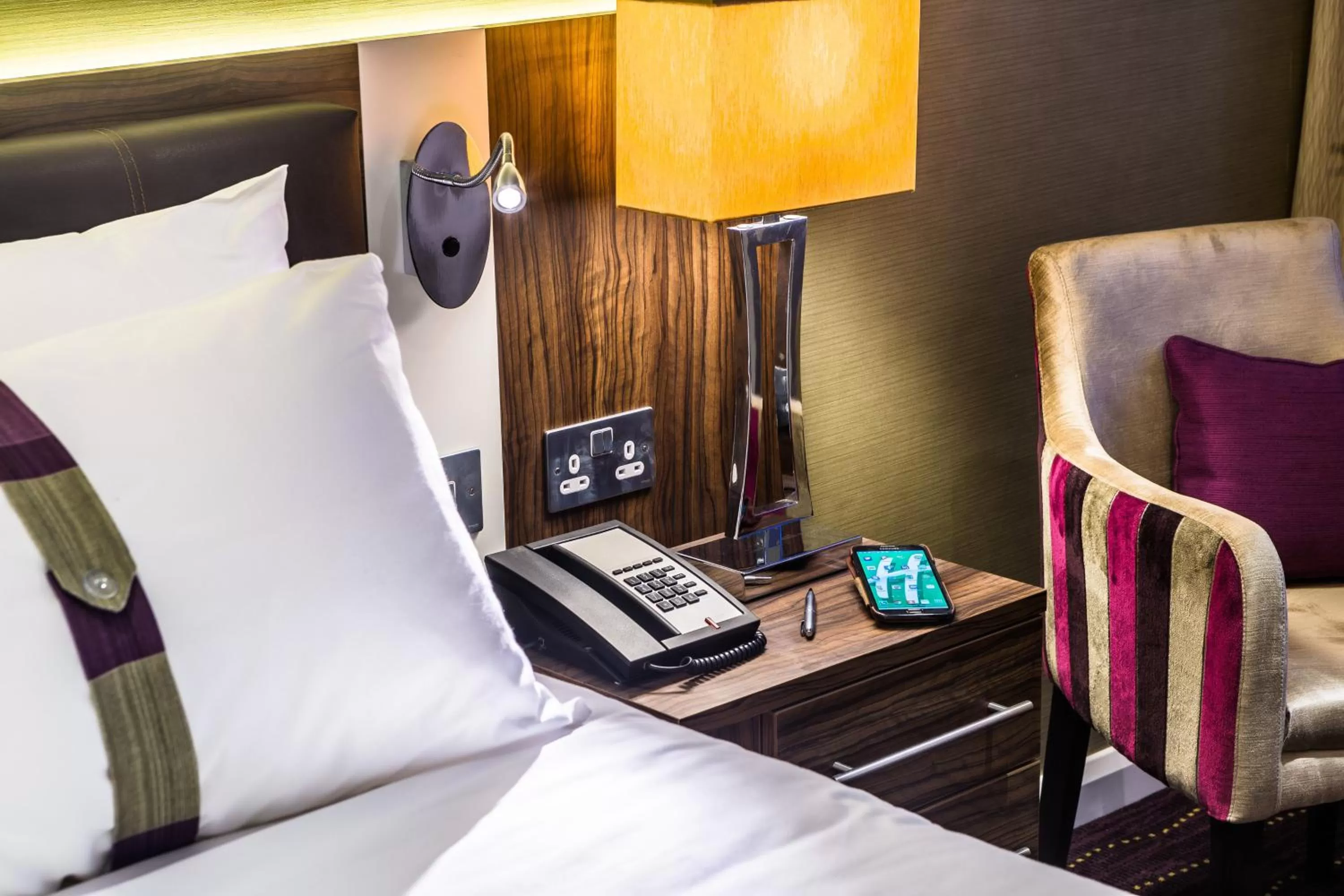 Photo of the whole room, Bed in Holiday Inn London Watford Junction by IHG