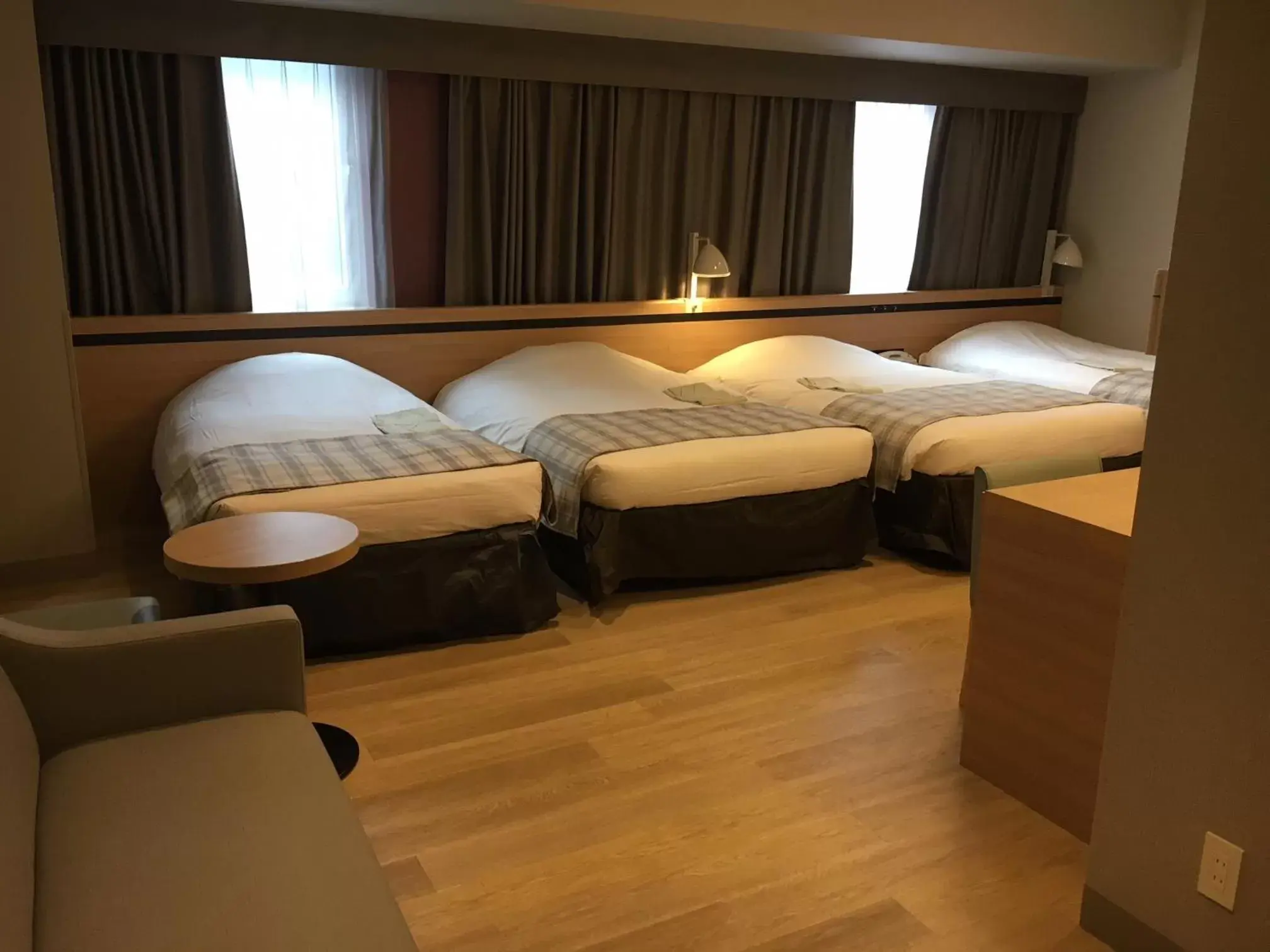 Photo of the whole room, Bed in Hotel Monte Hermana Fukuoka