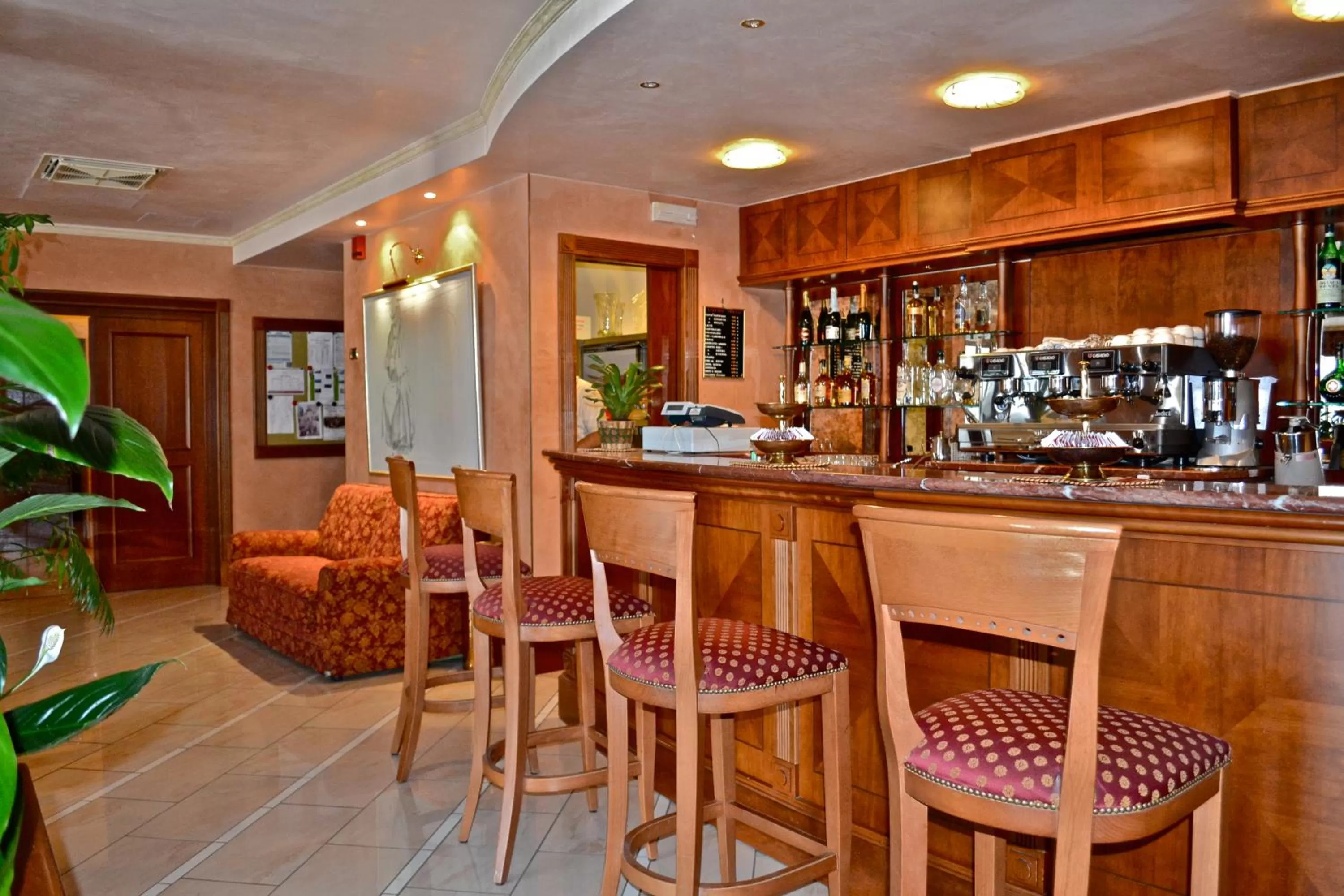 Lounge or bar in Hotel Valle Rossa