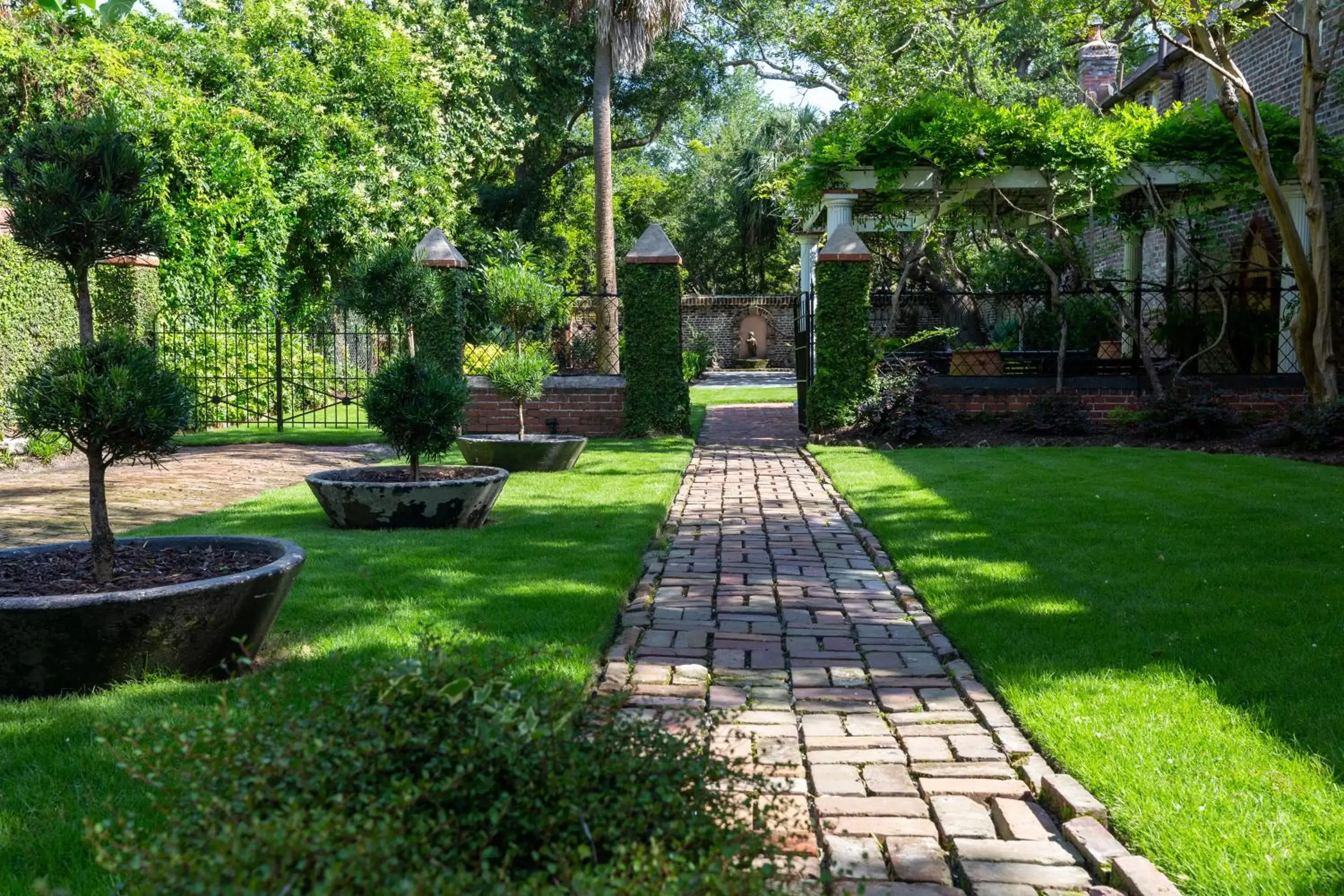 Garden view, Garden in 20 South Battery